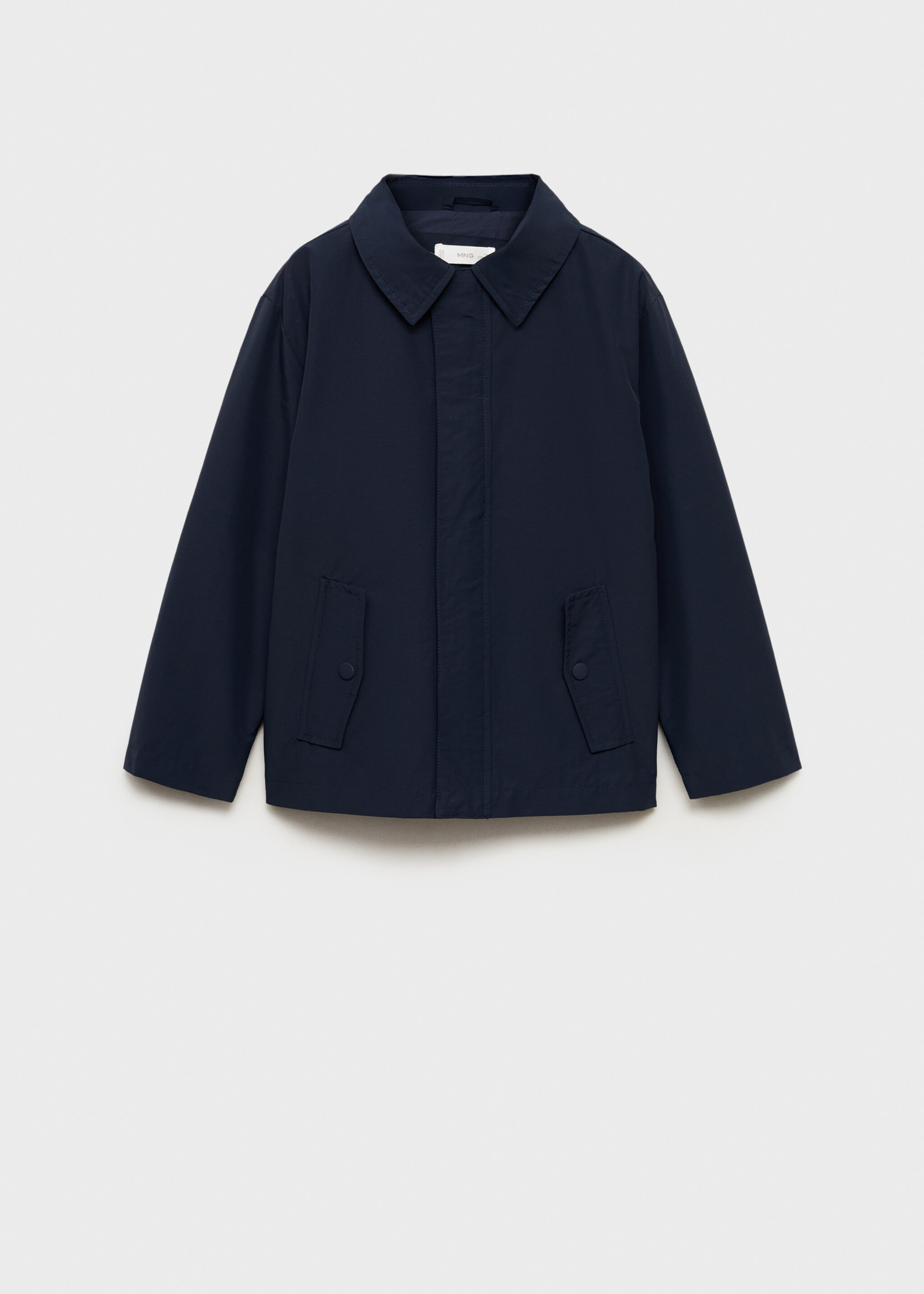 Parka coton - Article sans modèle, Bleu marine foncé. Ref: 87045941-00.