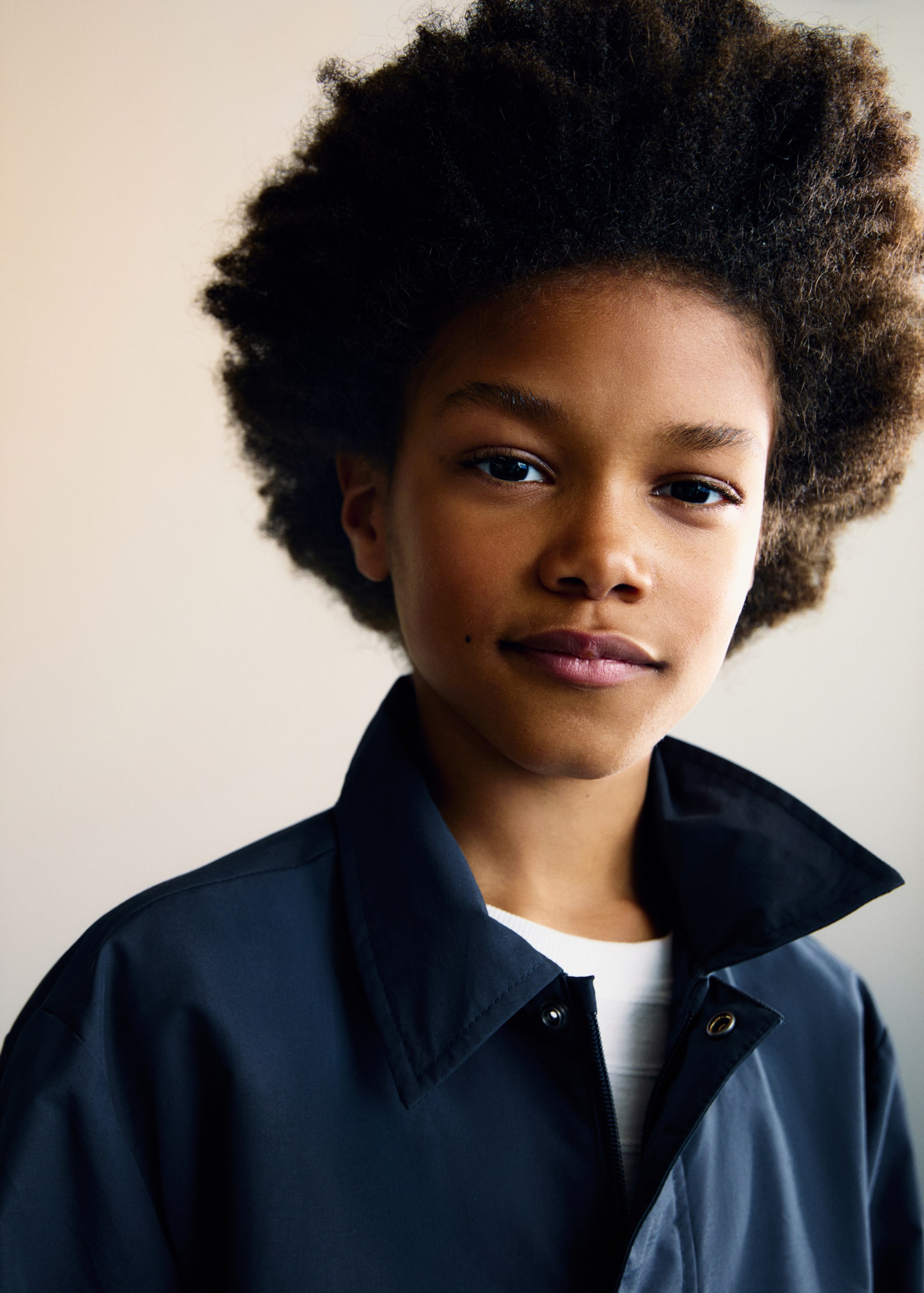 Parka coton - Détail de l'article 1, Bleu marine foncé. Ref: 87045941-00.