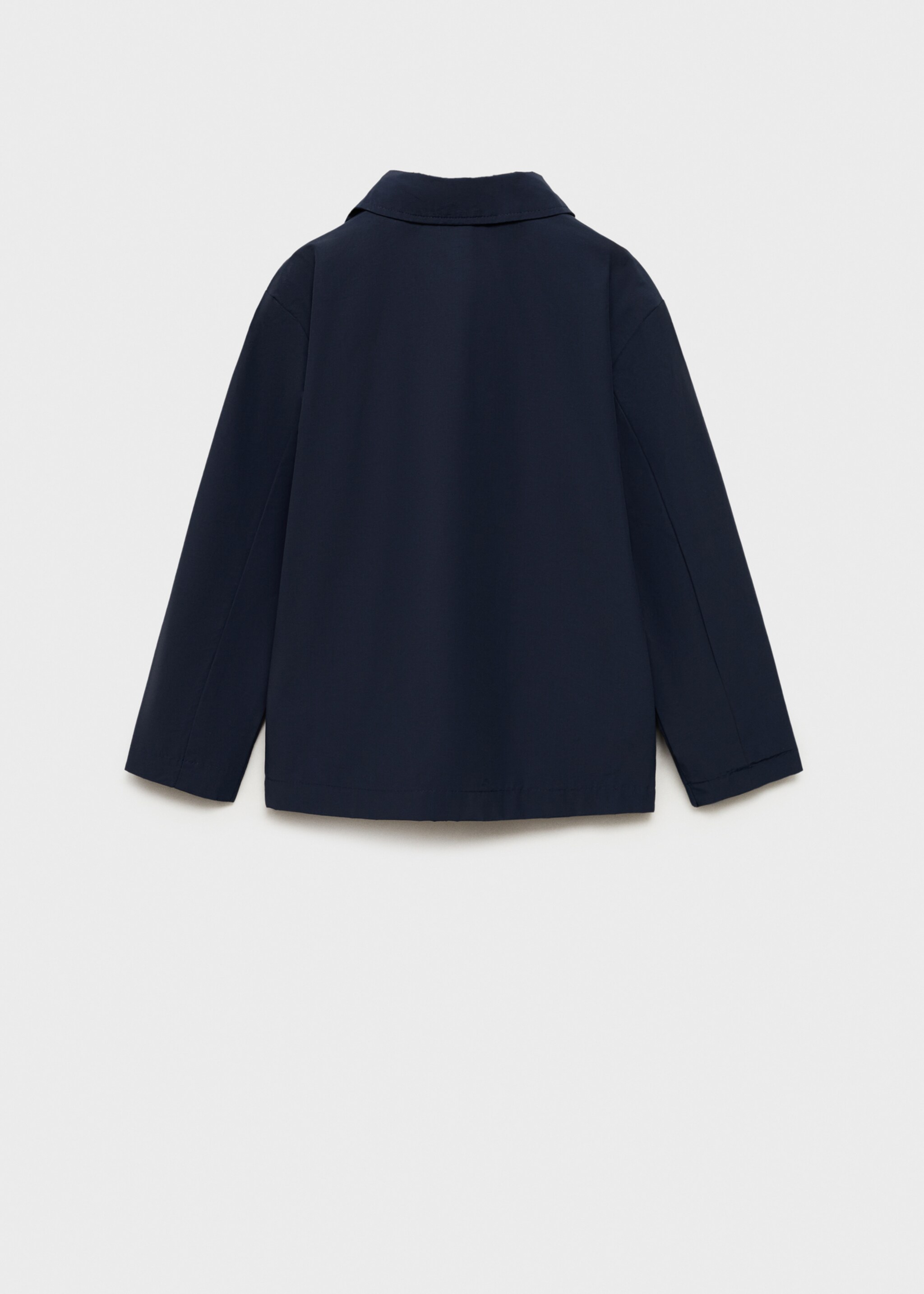 Parka coton - Verso de l’article, Bleu marine foncé. Ref: 87045941-00.