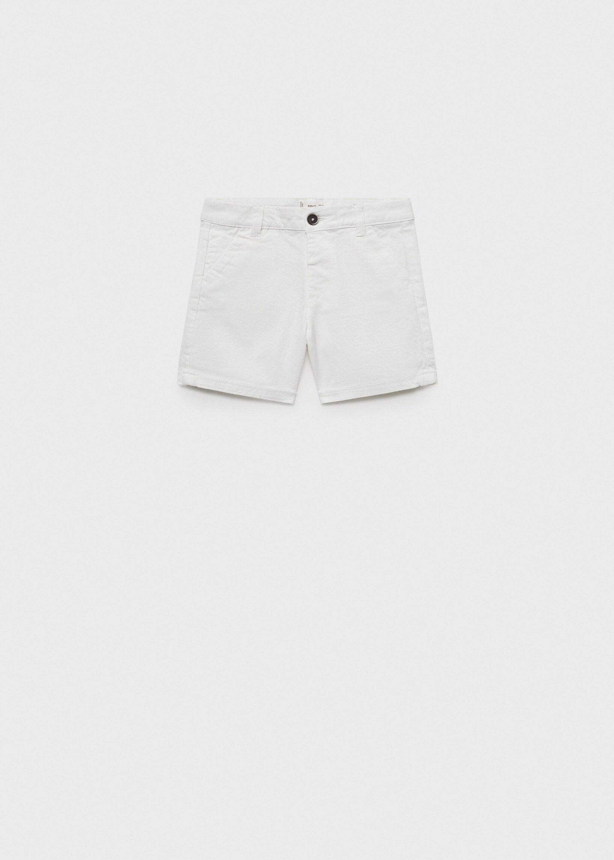 Cotton Bermuda shorts - Article without model, White. Ref: 87045944-00.