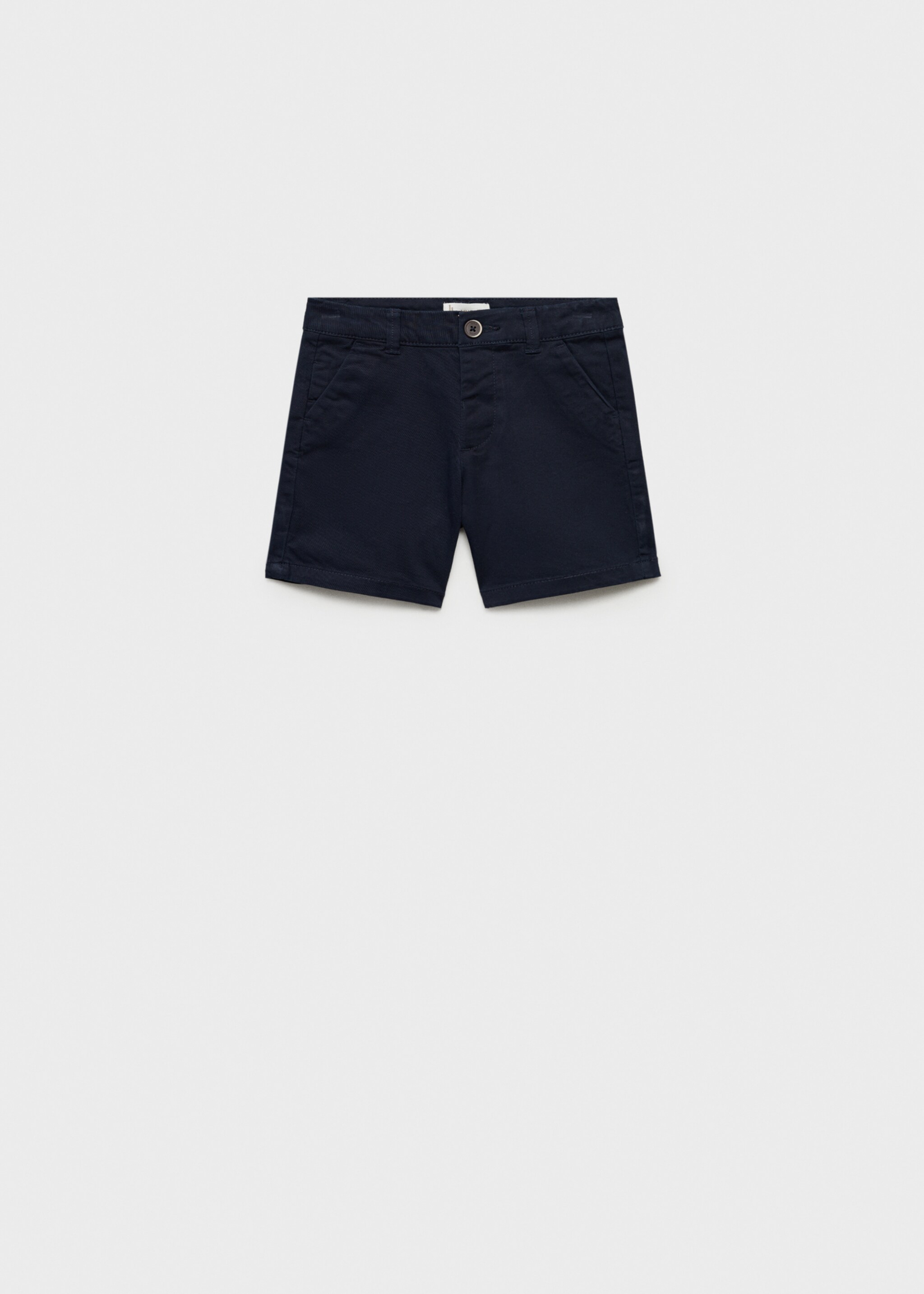 Bermudes cotó - Article sense model, Blau marí fosc. Ref: 87045944-00.