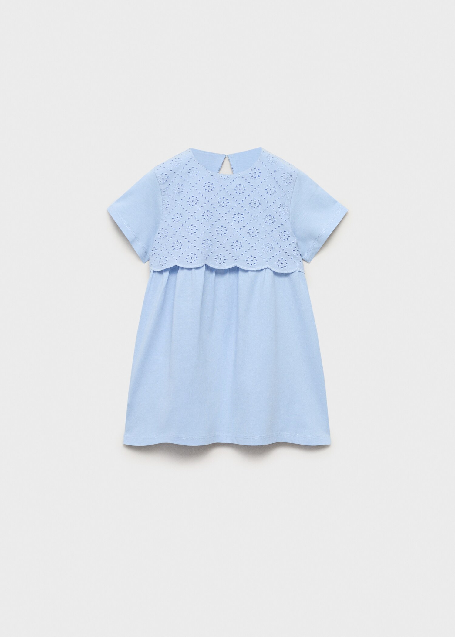 Βαμβακερό φόρεμα κέντημα - Προϊόν χωρίς μοντέλο