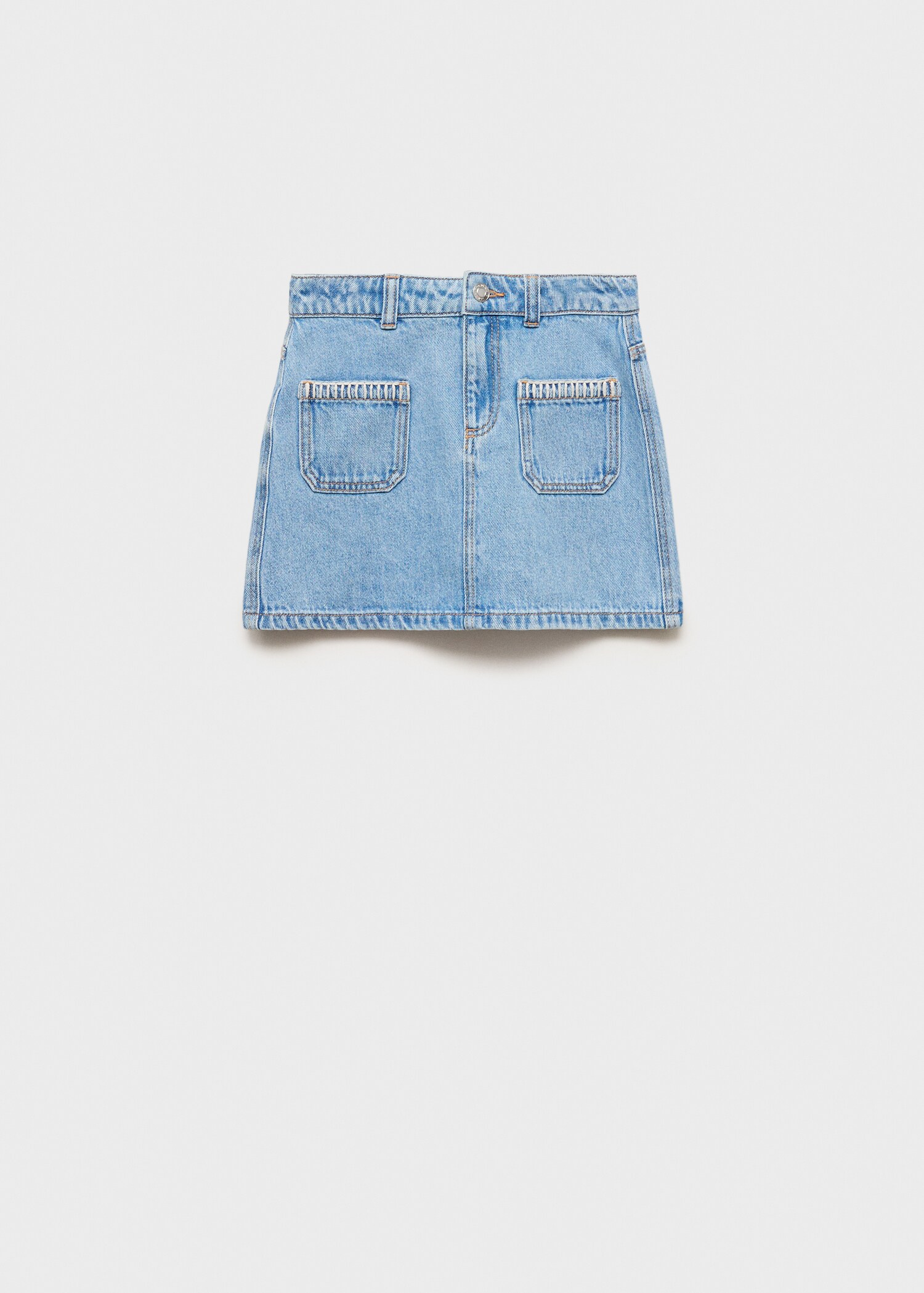 Denim short skirt - Article without model