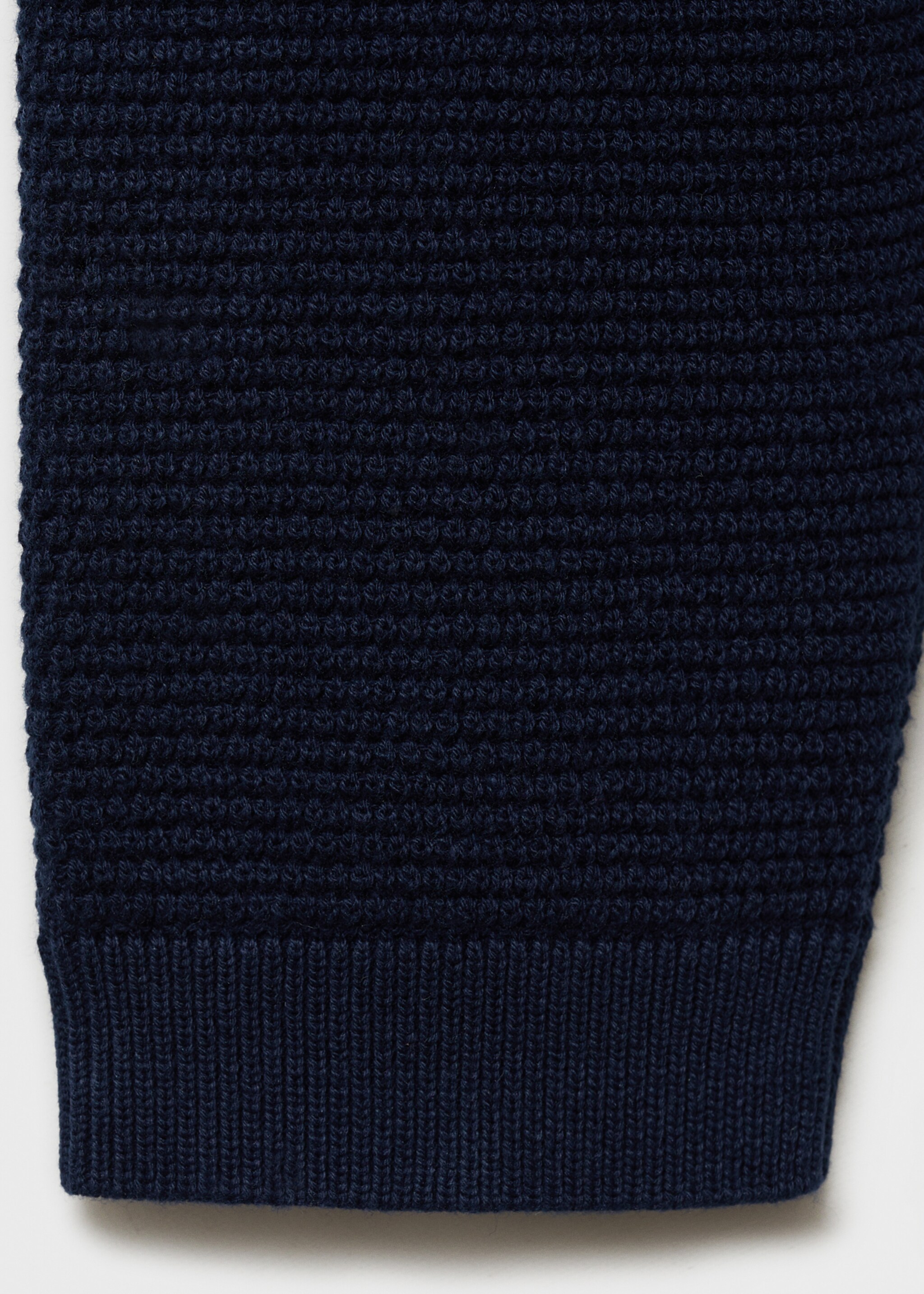 Cardigan maille coton - Détail de l'article 0, Bleu marine foncé. Ref: 87045950-00.