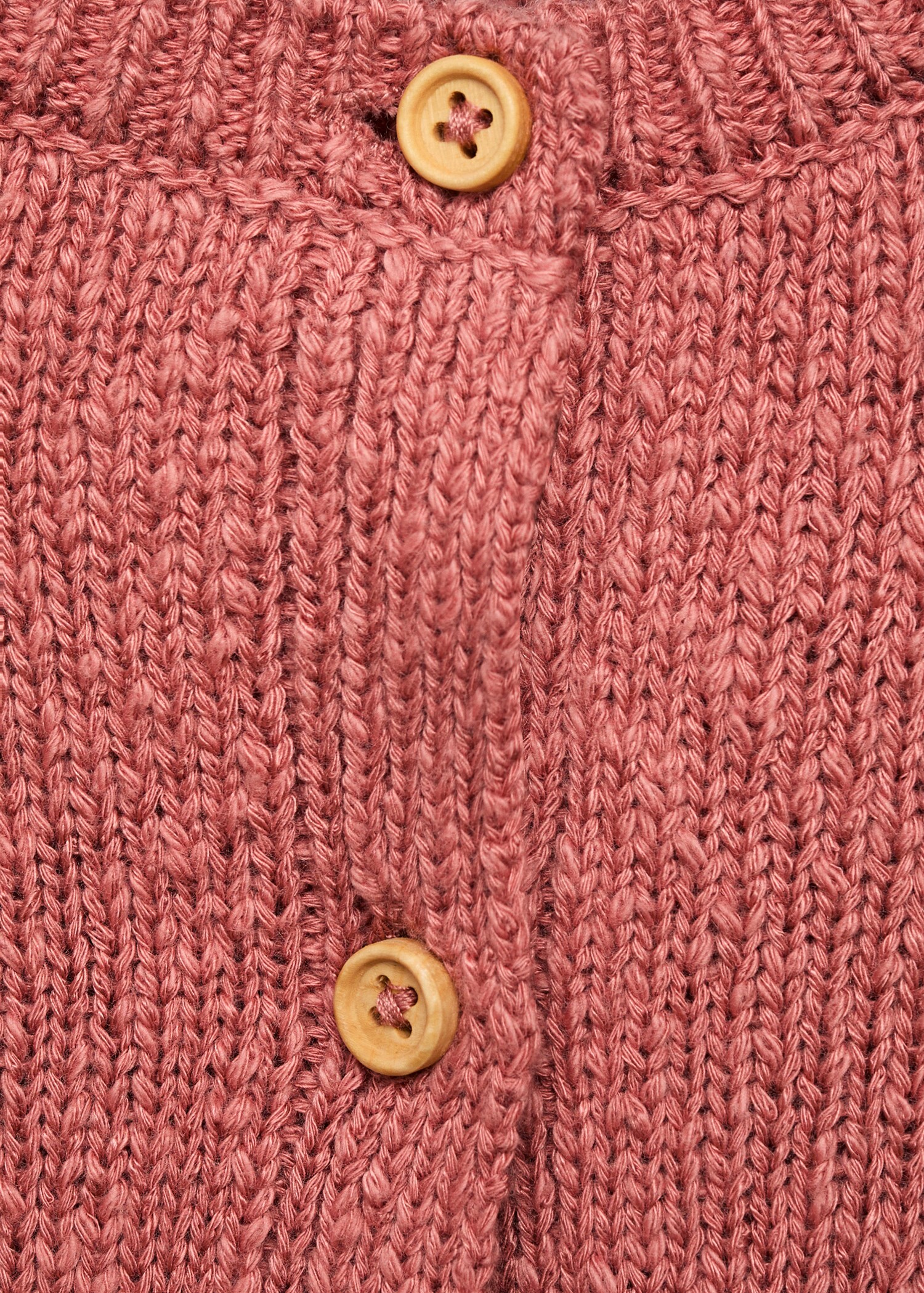 Knitted button cardigan - Details of the article 8