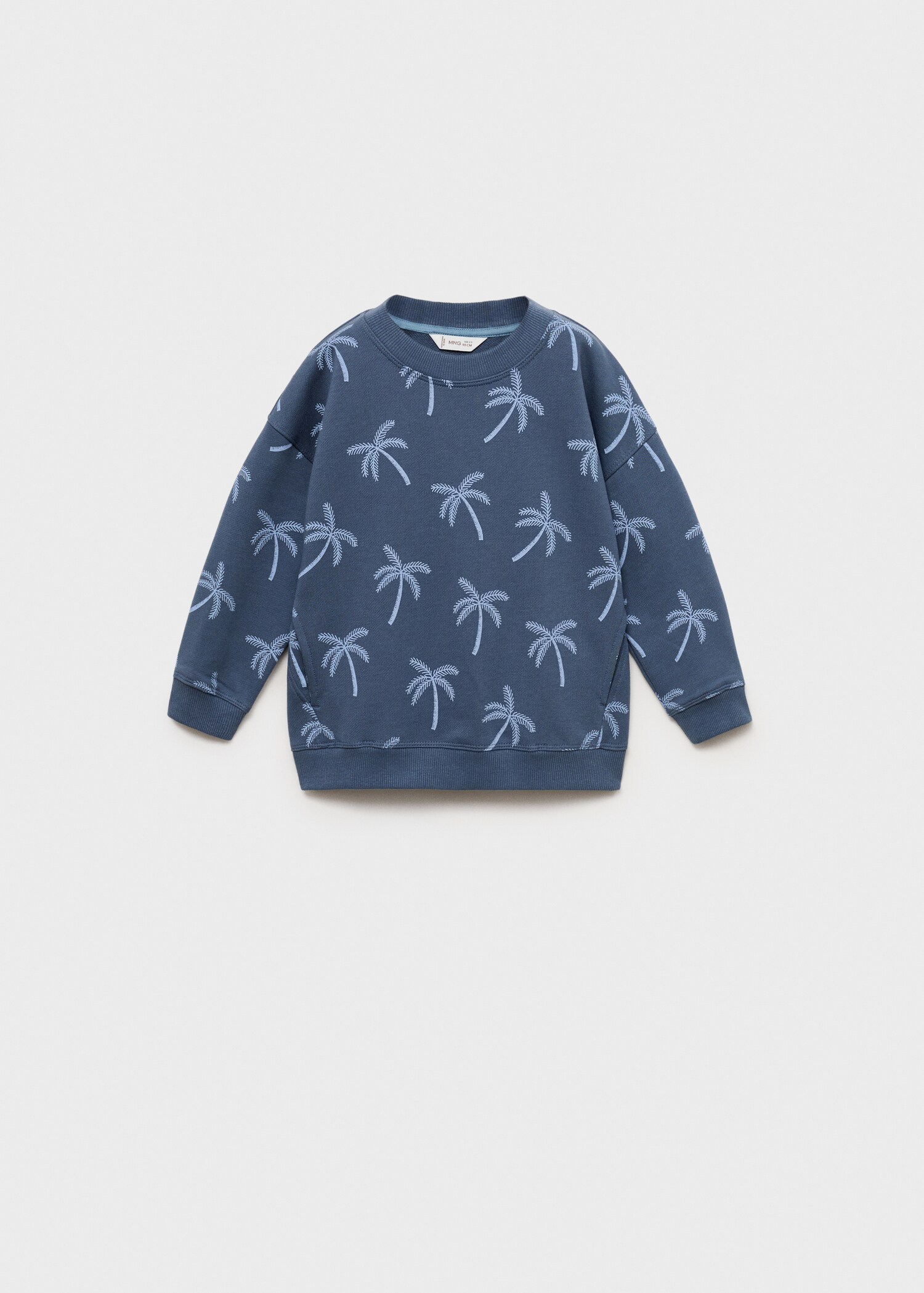 Palm trees printed sweatshirt - Article without model