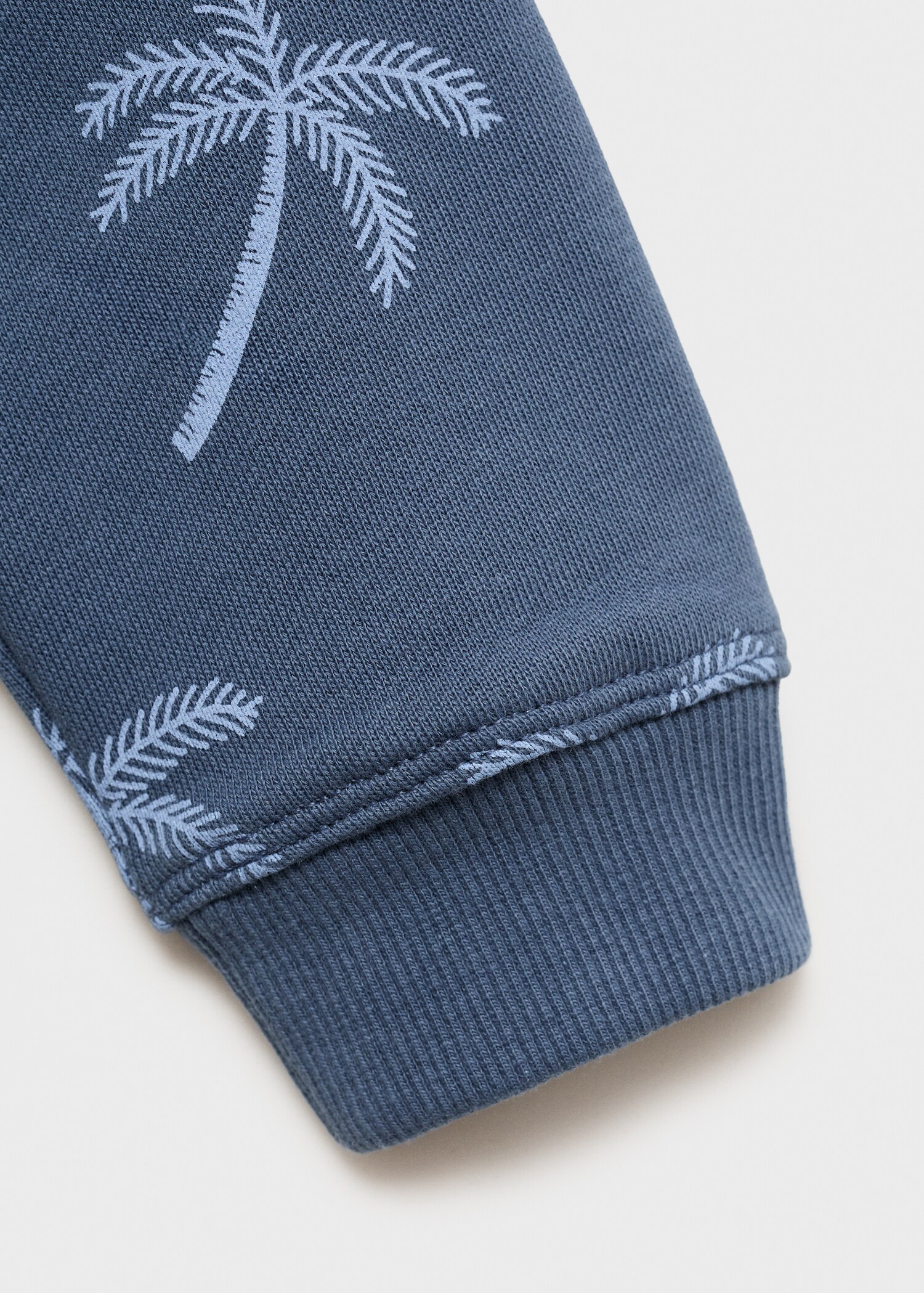 Palm trees printed sweatshirt - Details of the article 0