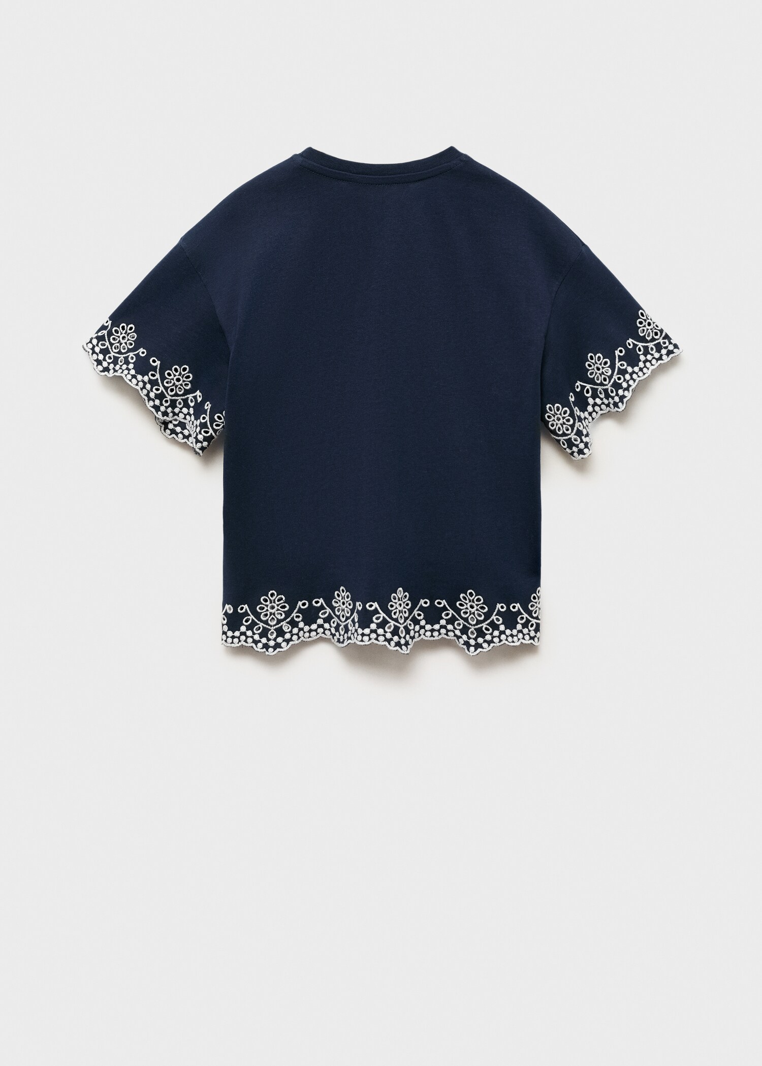 T-shirt détails brodés - Verso de l’article