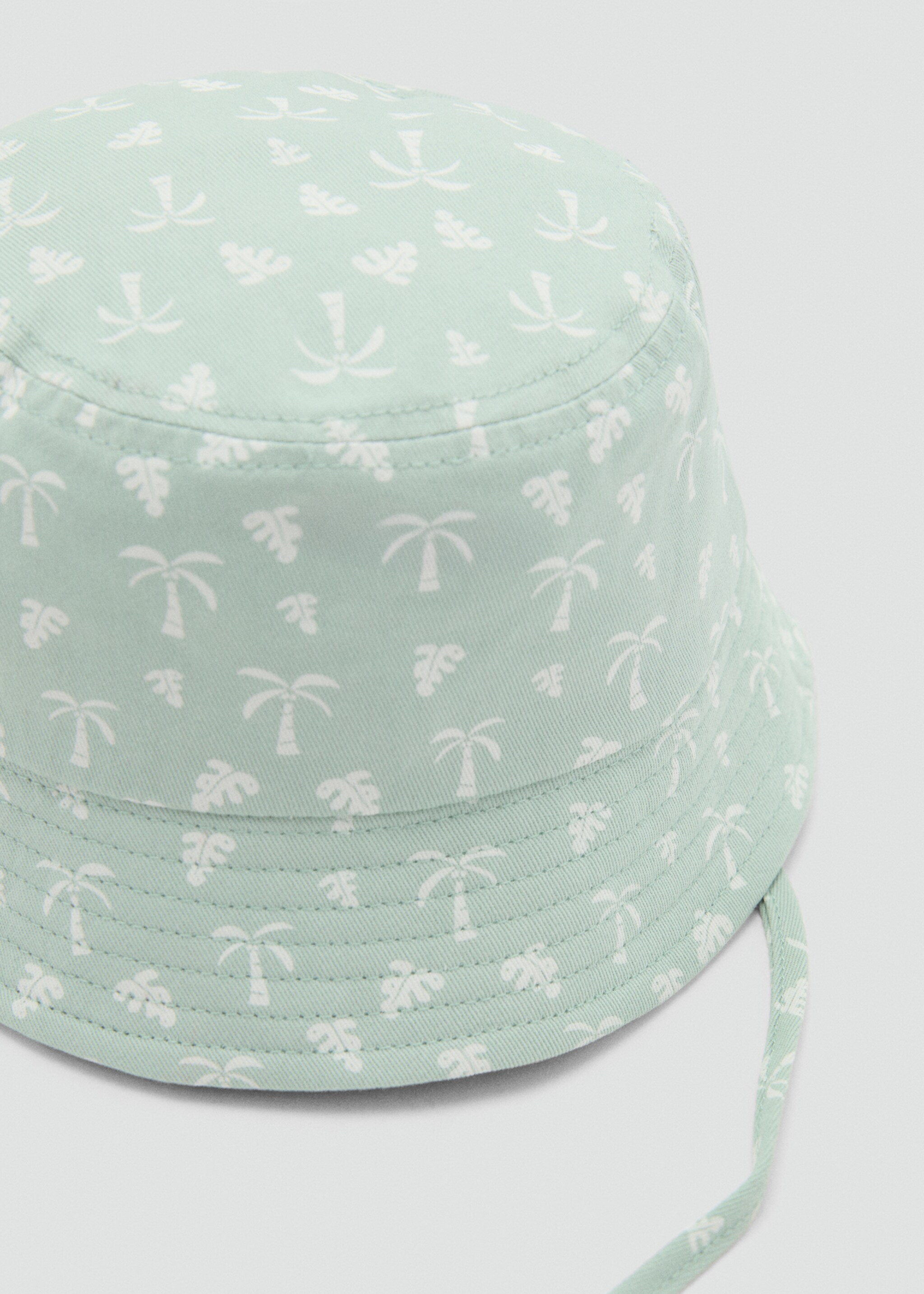 Cappello bucket - Piano medio, Verde acqua. Ref: 87045973-00.