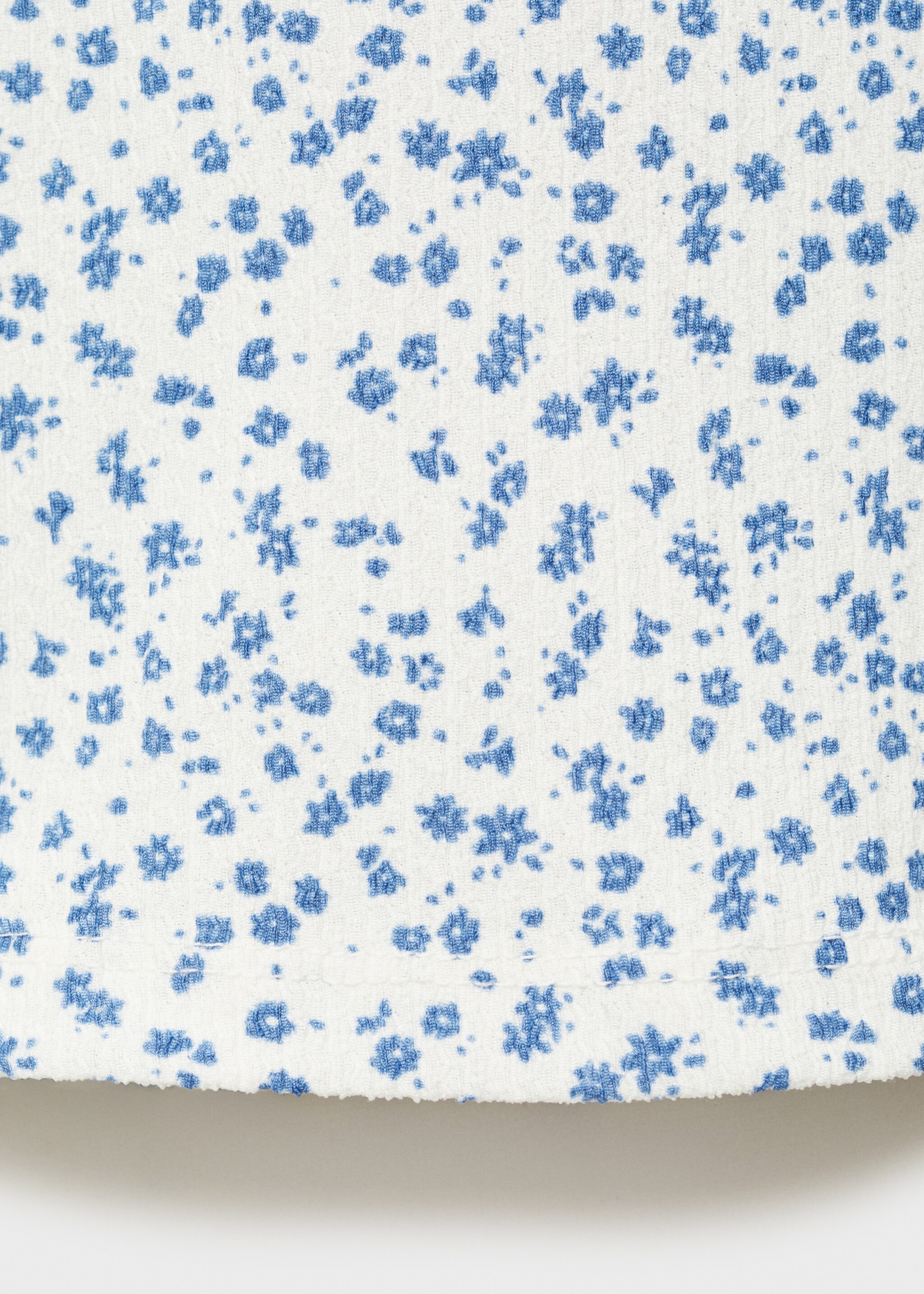 Spodnie z kwiatowym wzorem - Szczegóły artykułu 0, Złamana biel. Ref: 87045977-00.