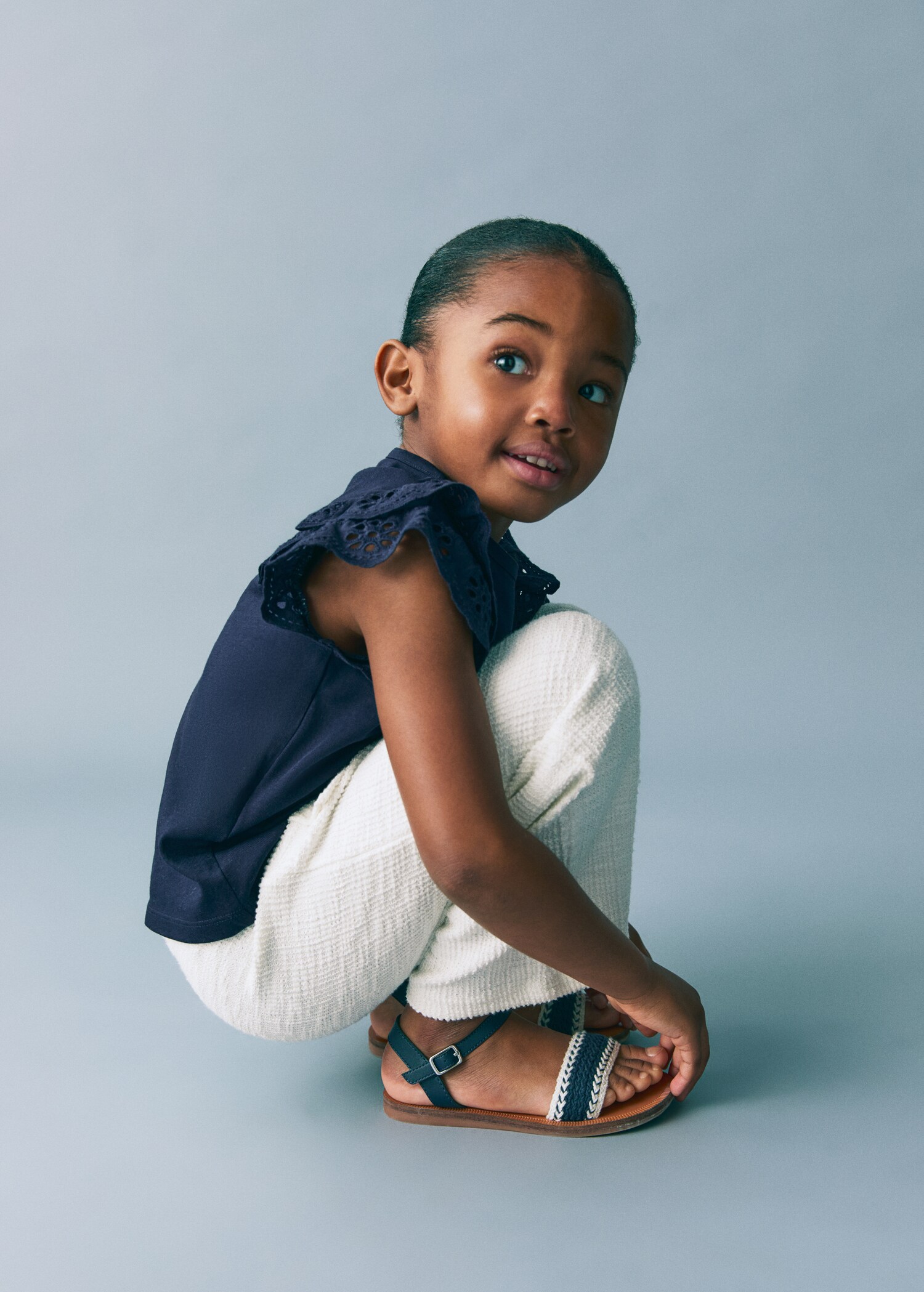 Gerade Tweed-Hose - Detail des Artikels 1