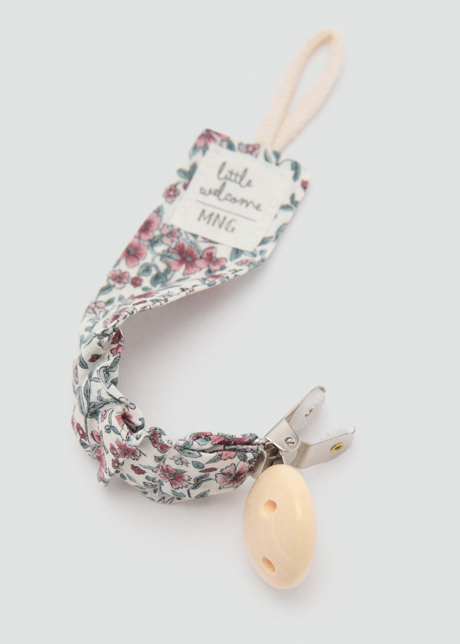 Printed brooch pacifier holder - Medium plane