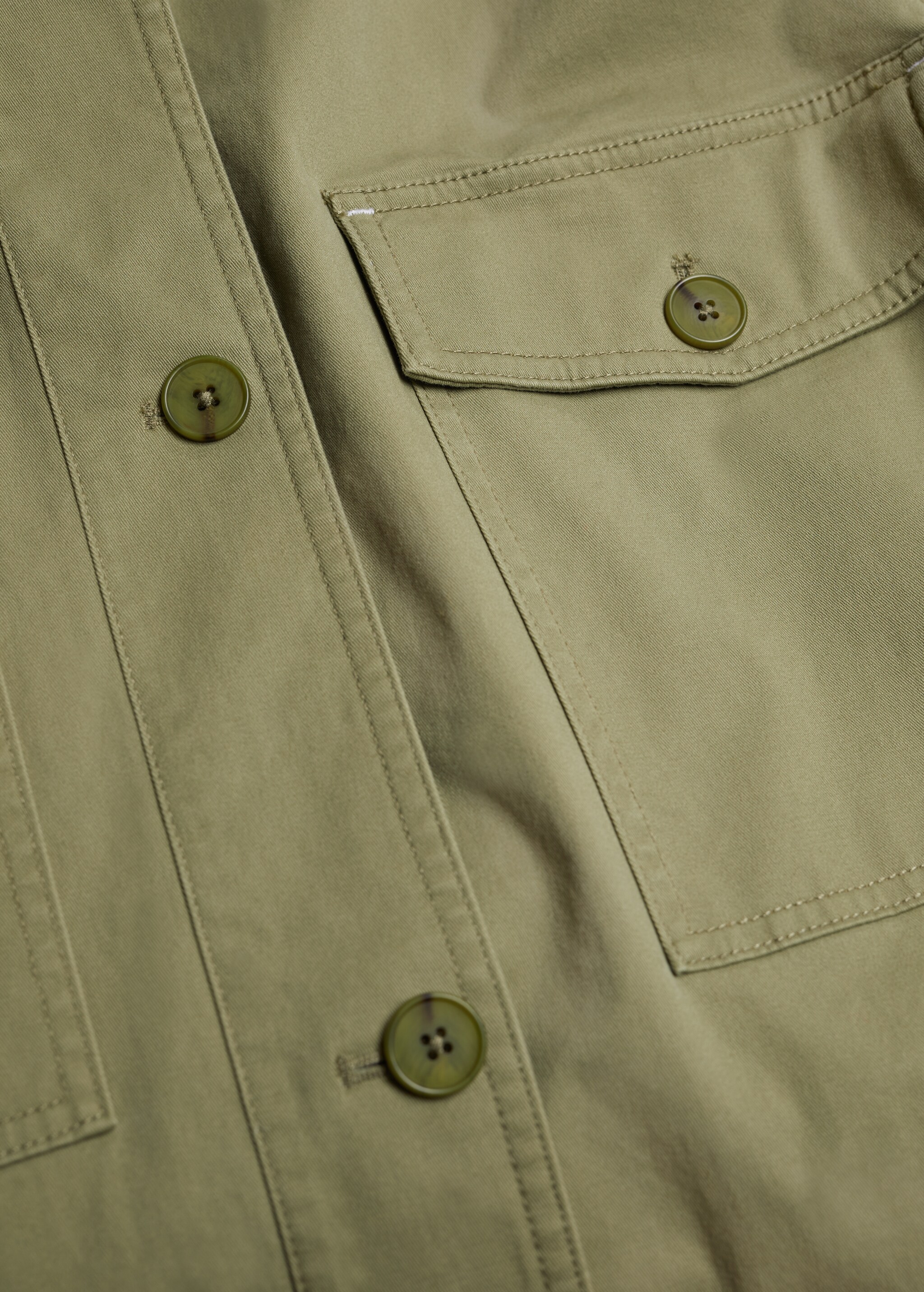 Sobrecamisa algodón bolsillos - Detalle del artículo 8