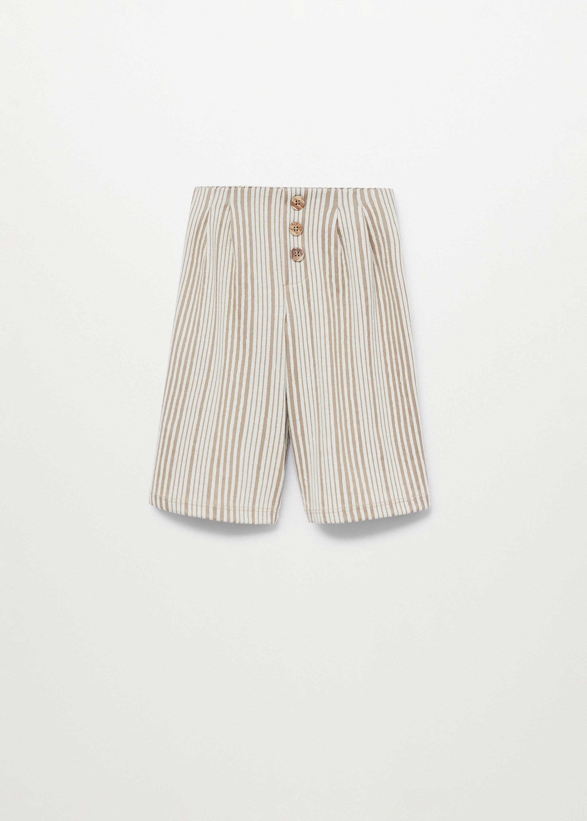 Kalhoty culottes s proužky - Zboží bez modelu
