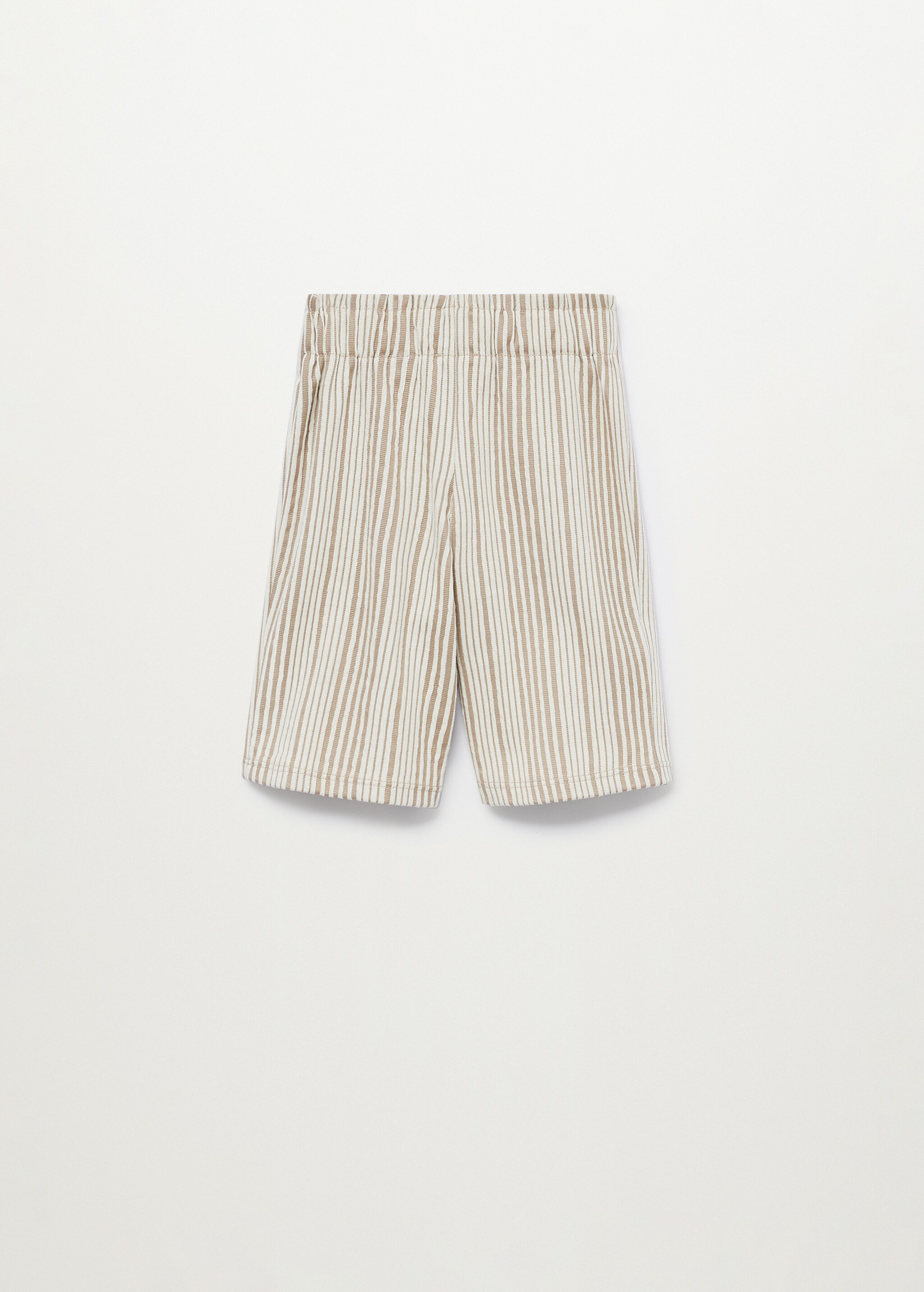 Kalhoty culottes s proužky - Zadní strana zboží