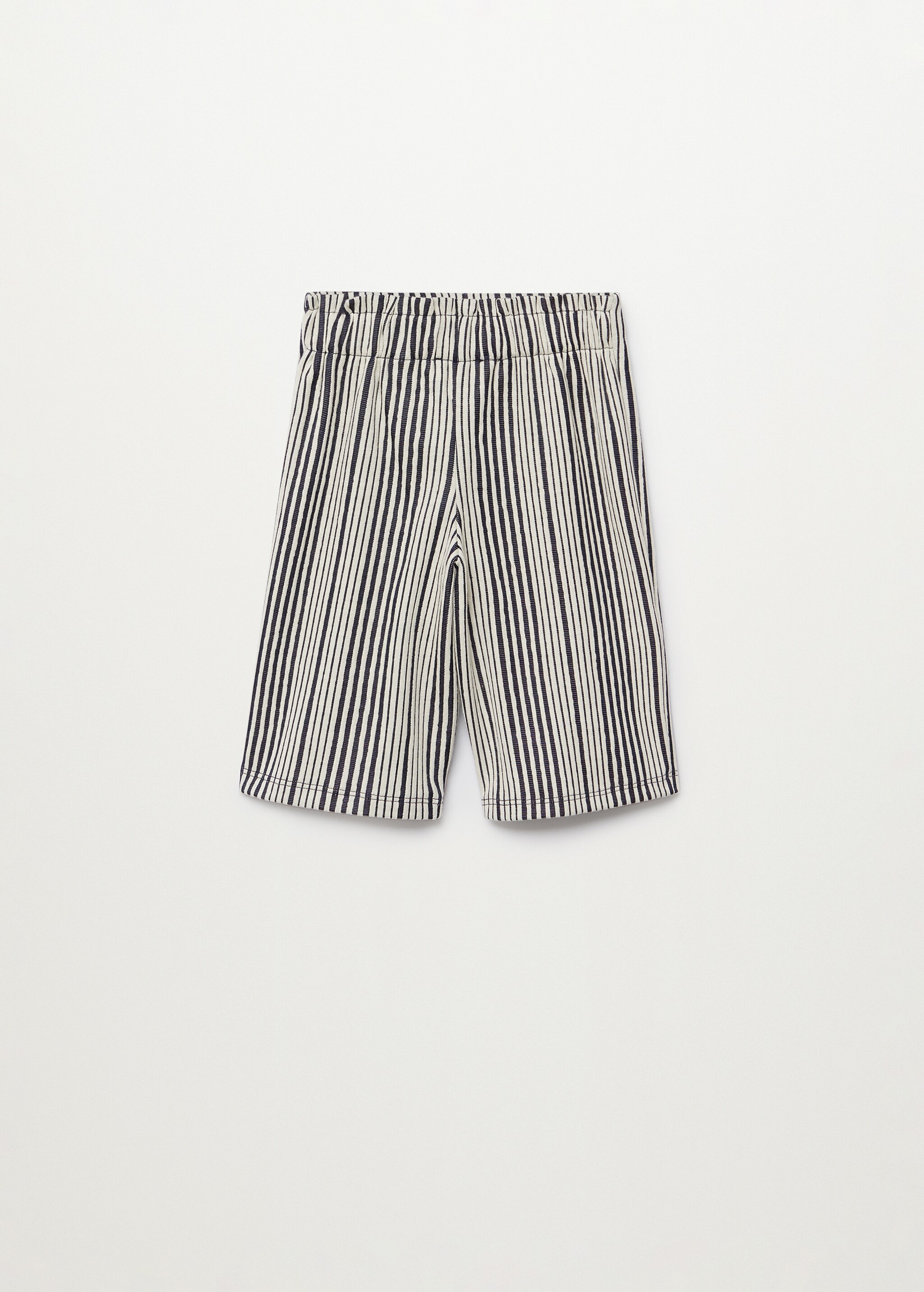 Kalhoty culottes s proužky - Zadní strana zboží
