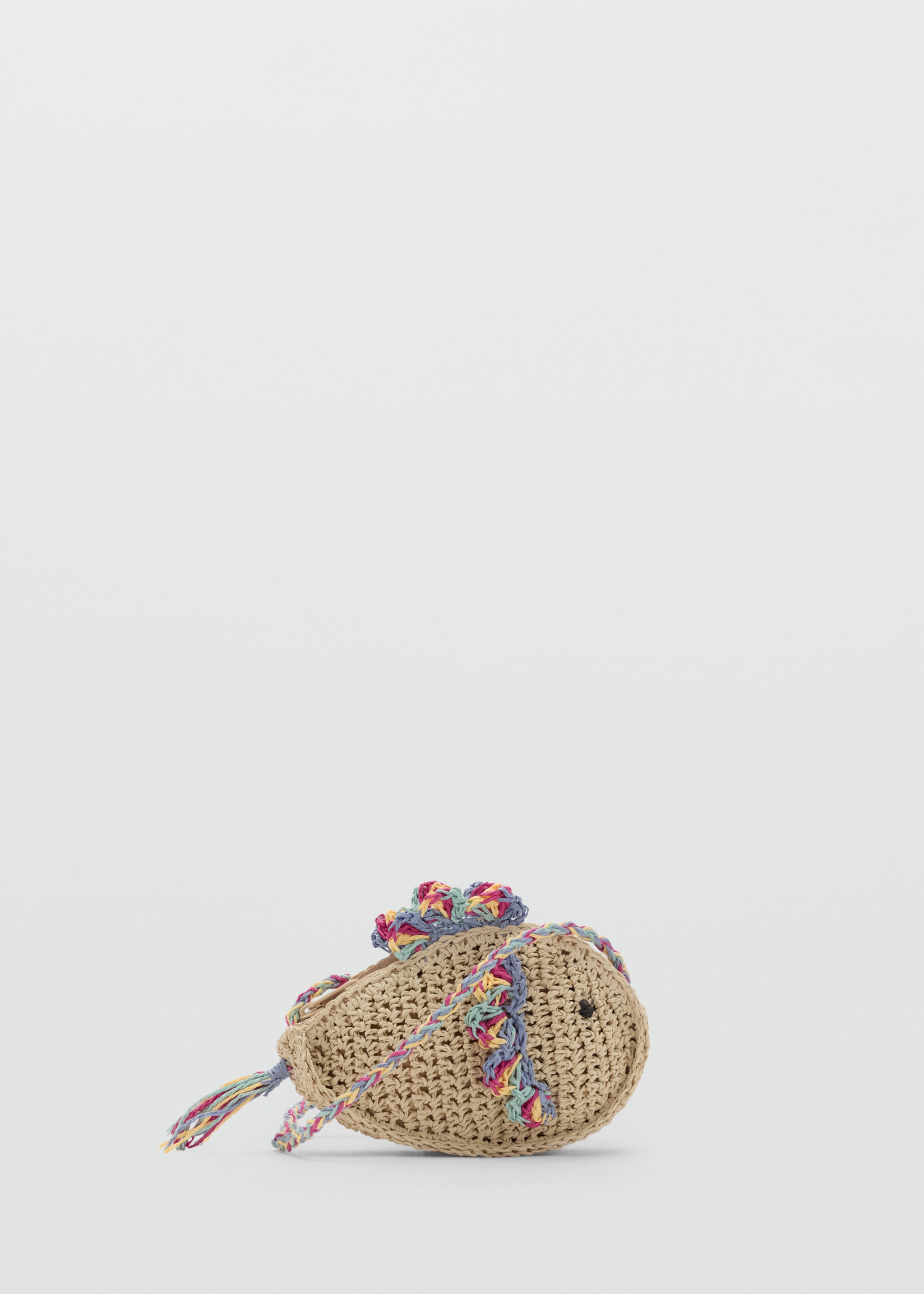 Τσάντα-καλάθι σε σχήμα ψαριού - Προϊόν χωρίς μοντέλο, Άμμος. Ref: 87046343-00.