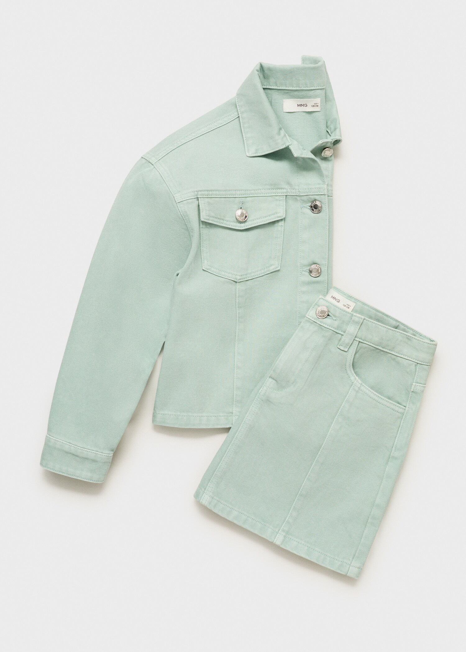 Blouson en jean poches - Détail de l'article 8