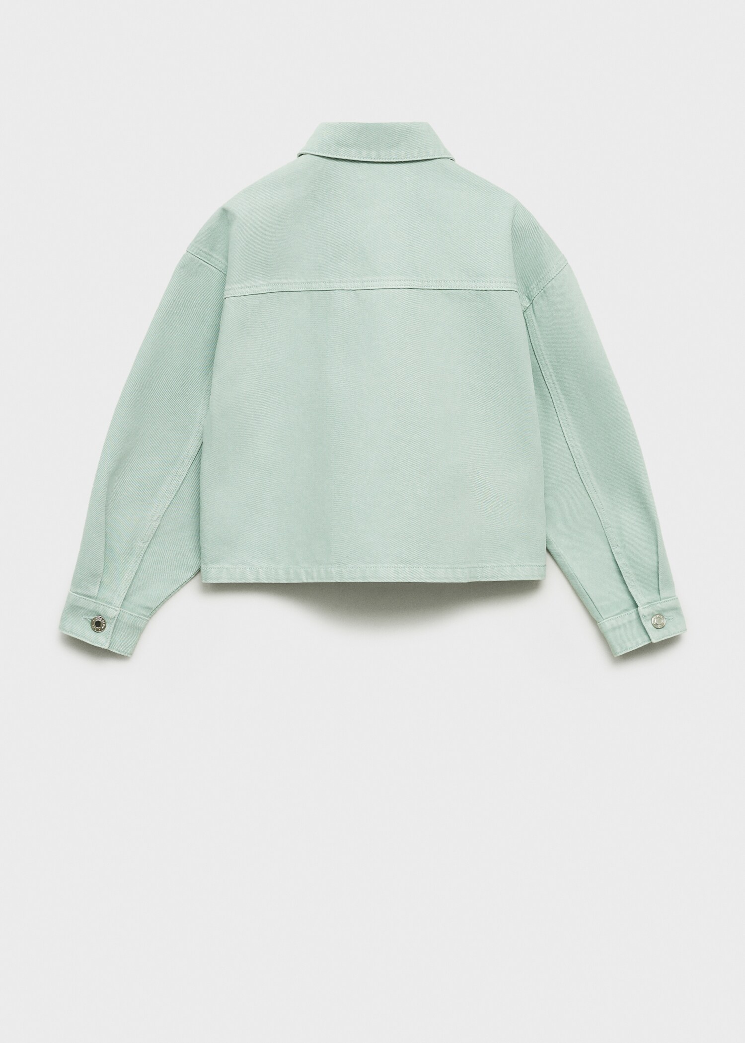 Blouson en jean poches - Verso de l’article