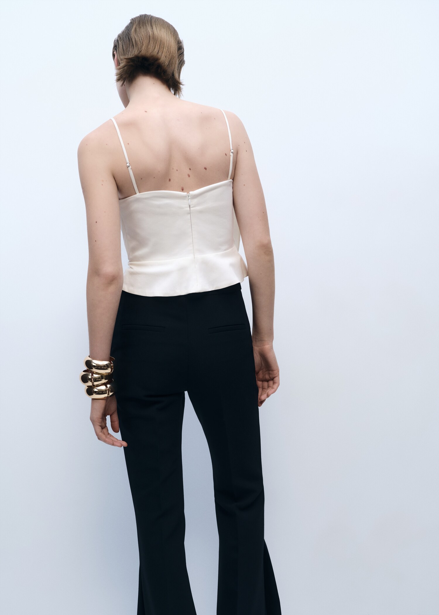 Top maxi volante - Reverso del artículo