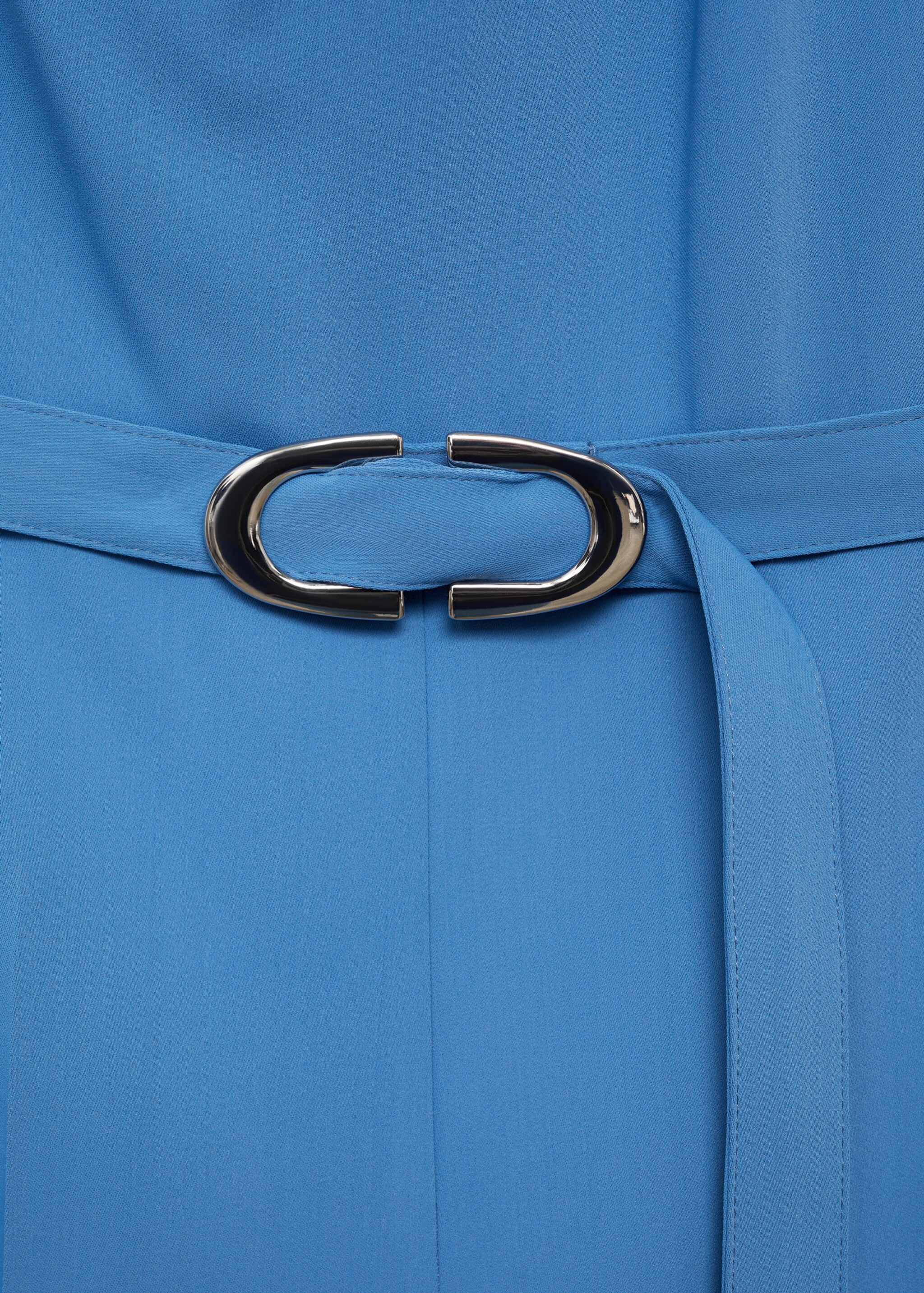Mono largo cinturón - Detalle del artículo 8, Azul. Ref: 87046372-00.