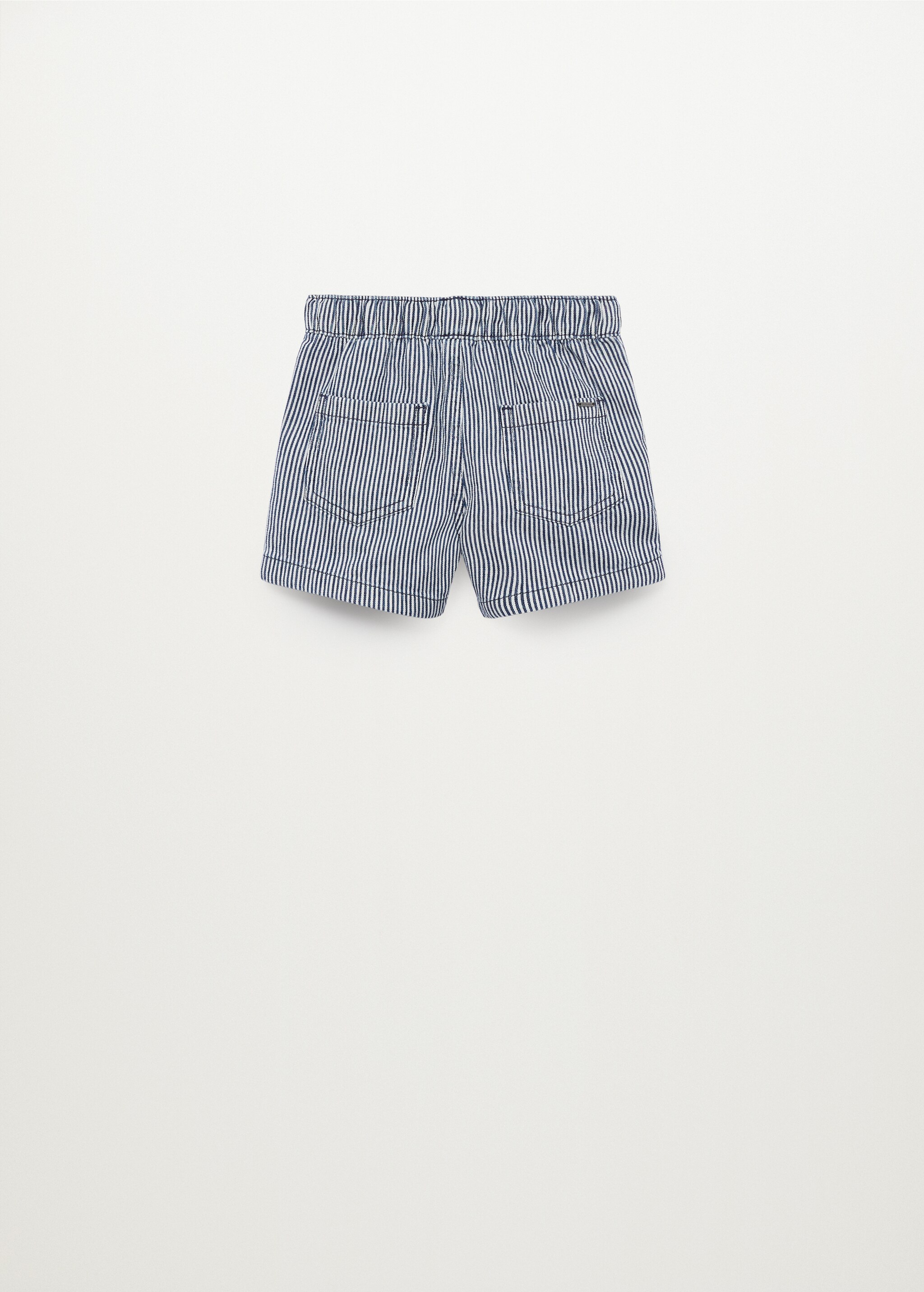 Bermudas algodón rayas - Reverso del artículo