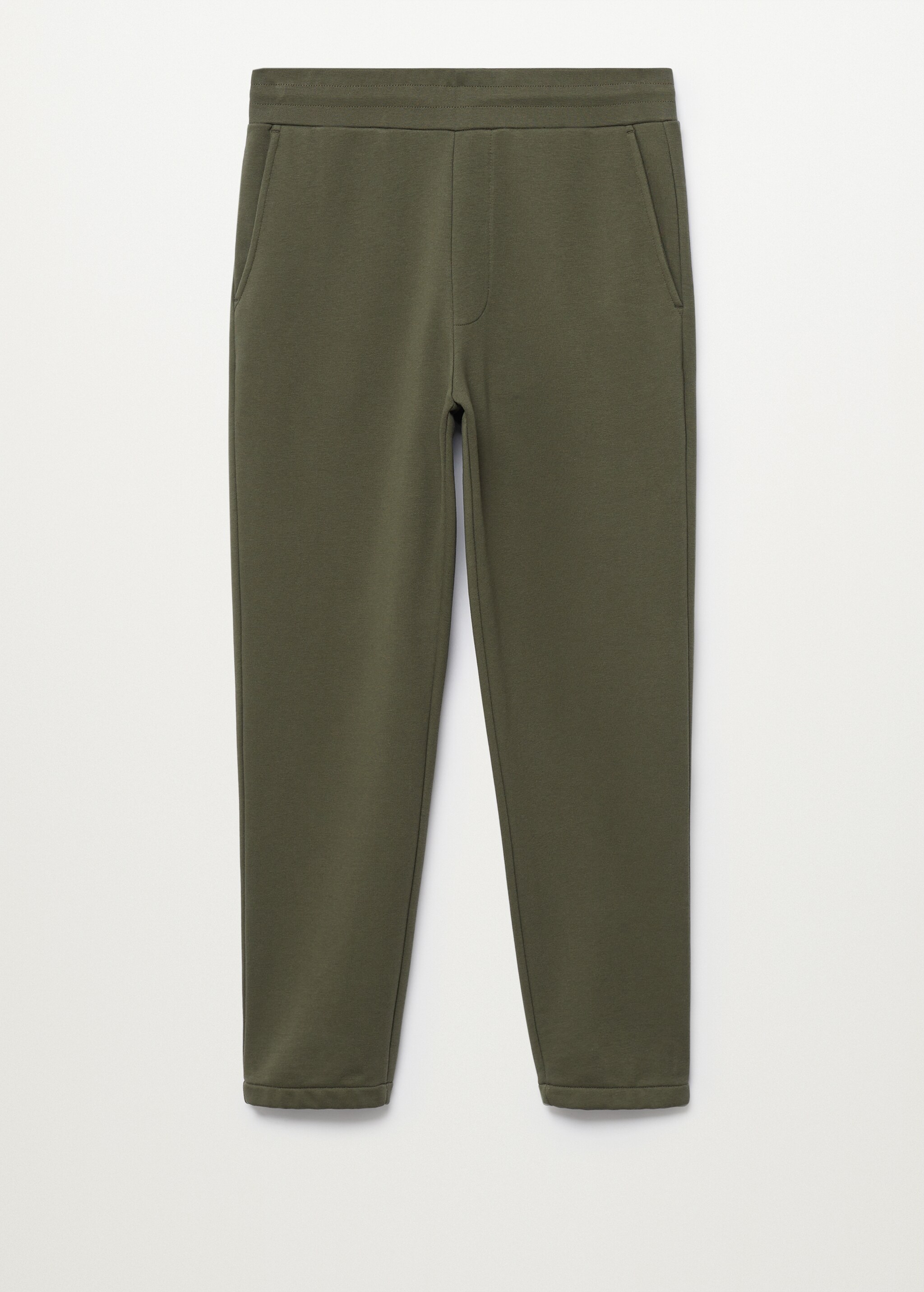 Kalhoty jogger z teplákoviny - Zboží bez modelu