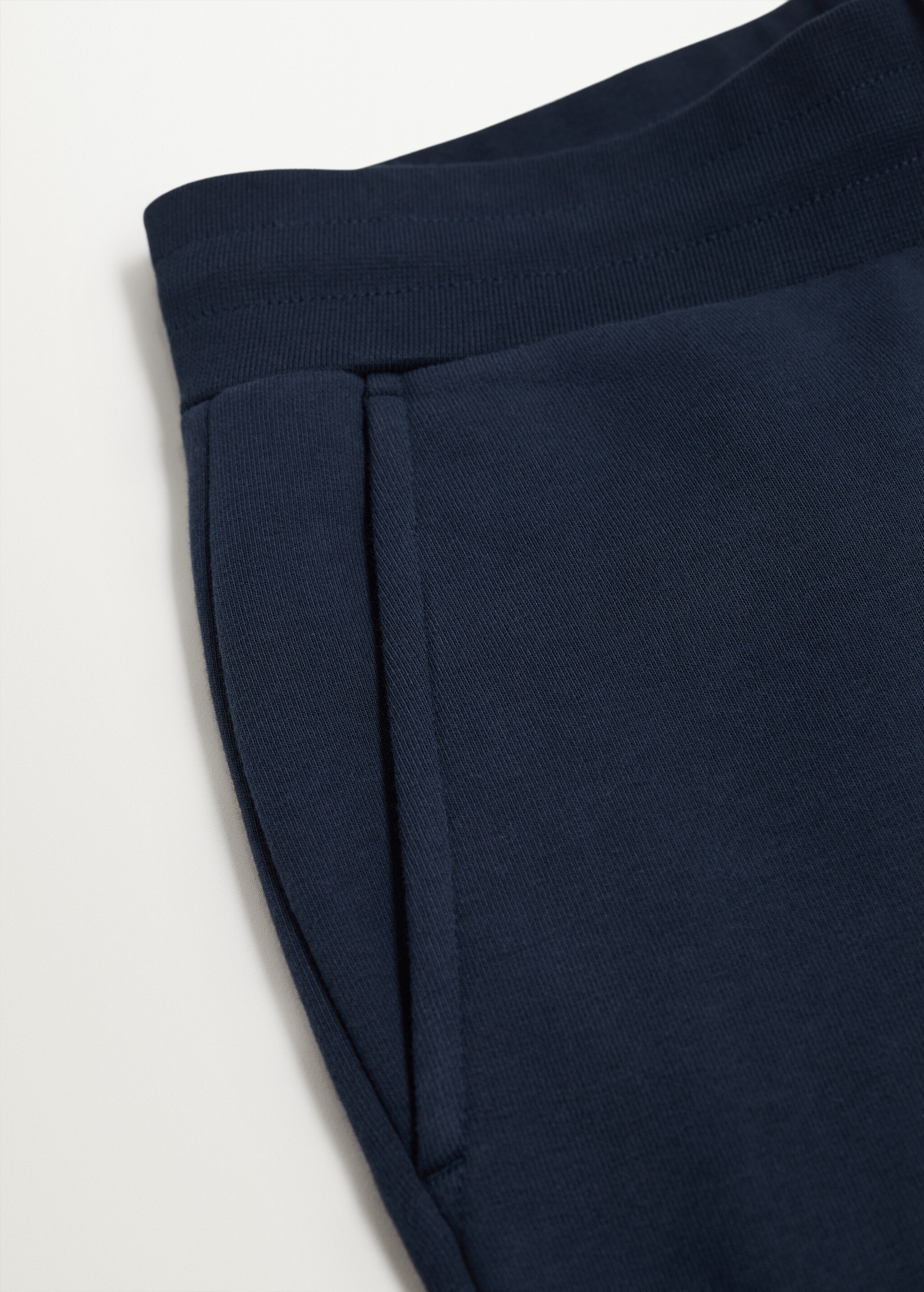 Kalhoty jogger z teplákoviny - Detail zboží 8