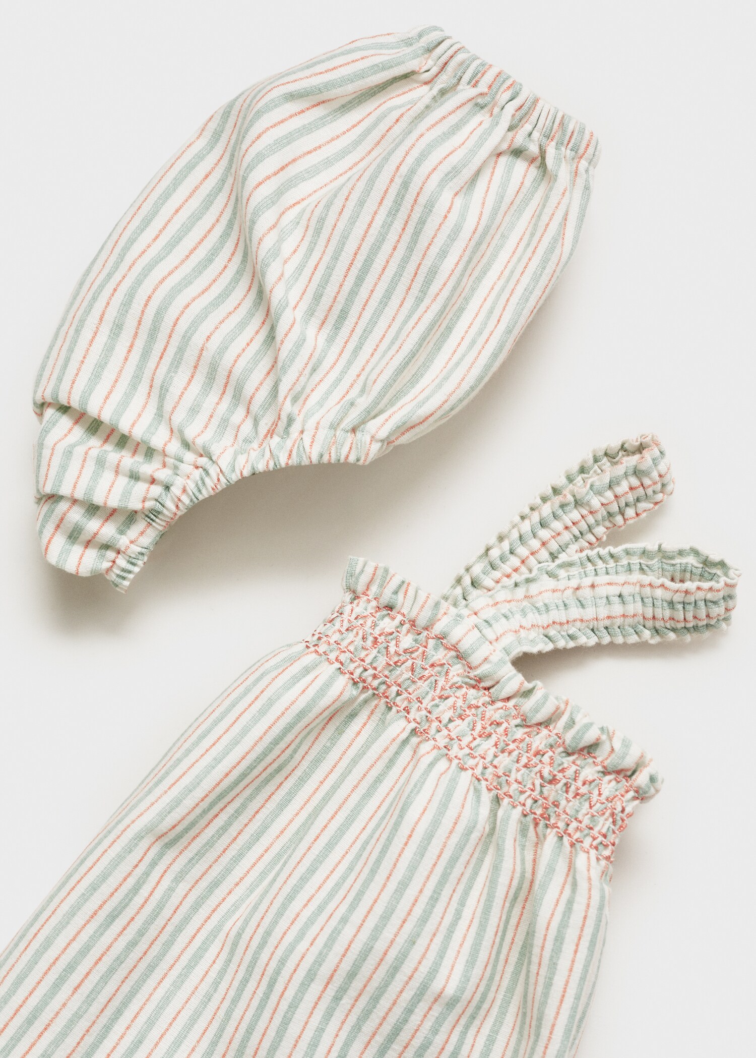 Kleid und Höschen aus Baumwolle mit Leinen - Detail des Artikels 0