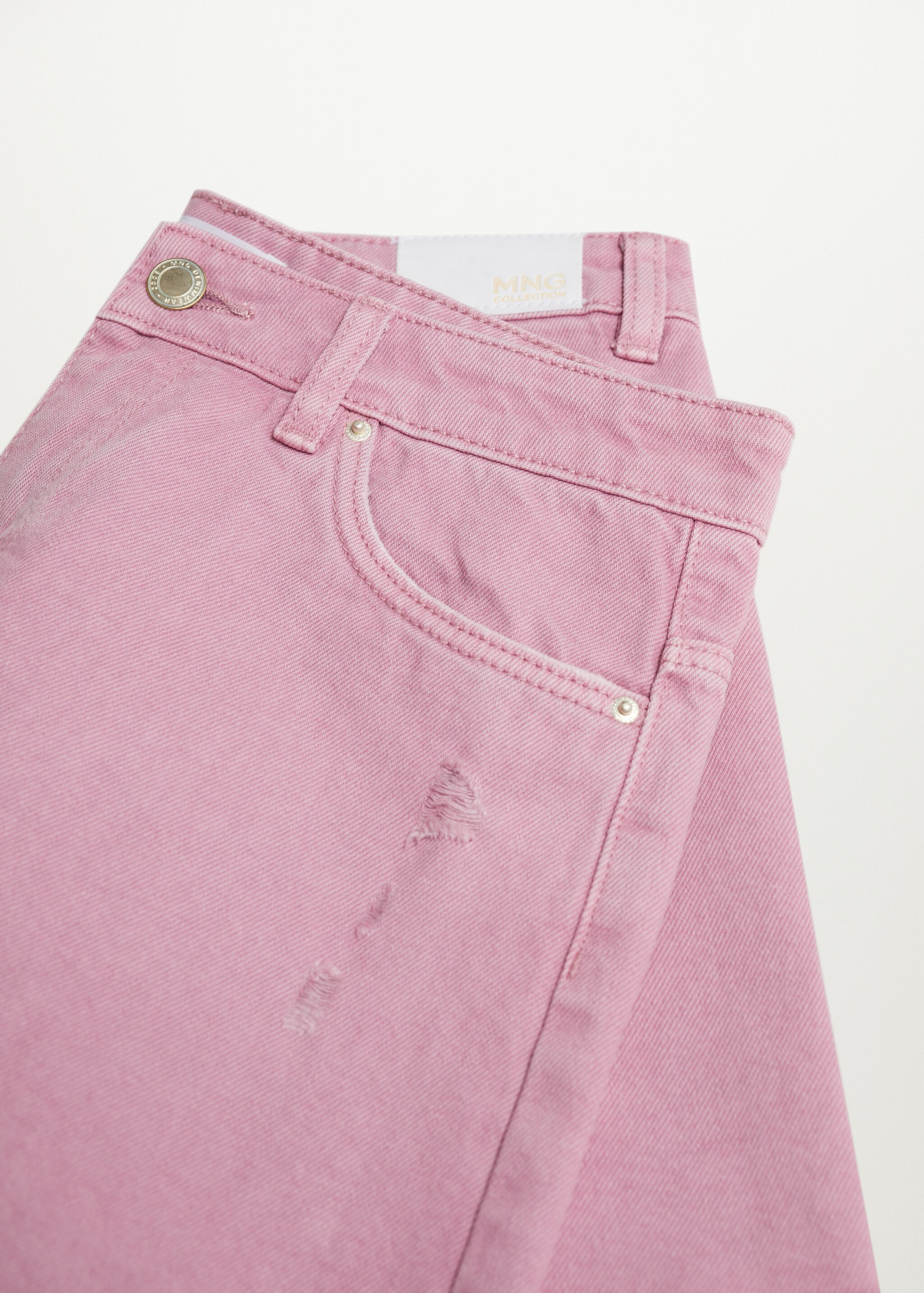 Short denim bajo deshilachado - Detalle del artículo 8