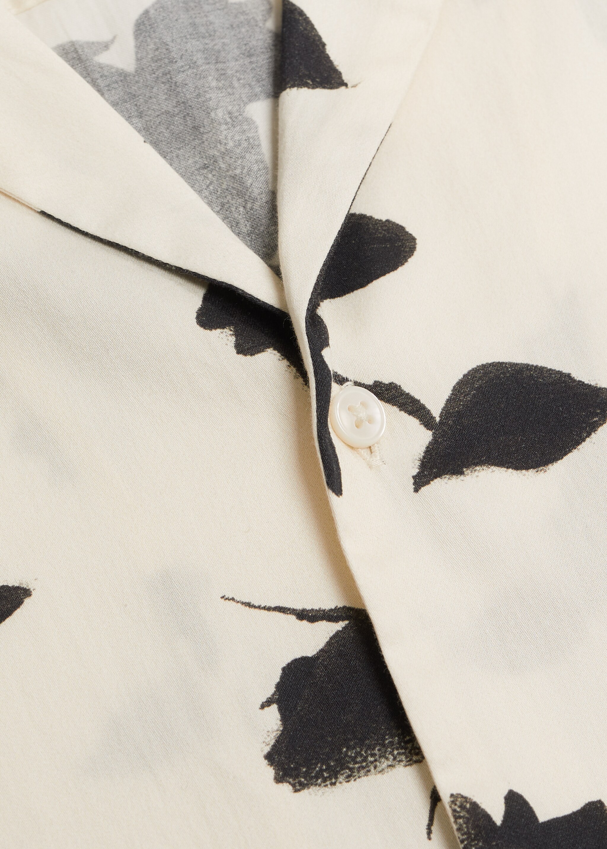 Camisa regular fit estampado floral - Detalle del artículo 7