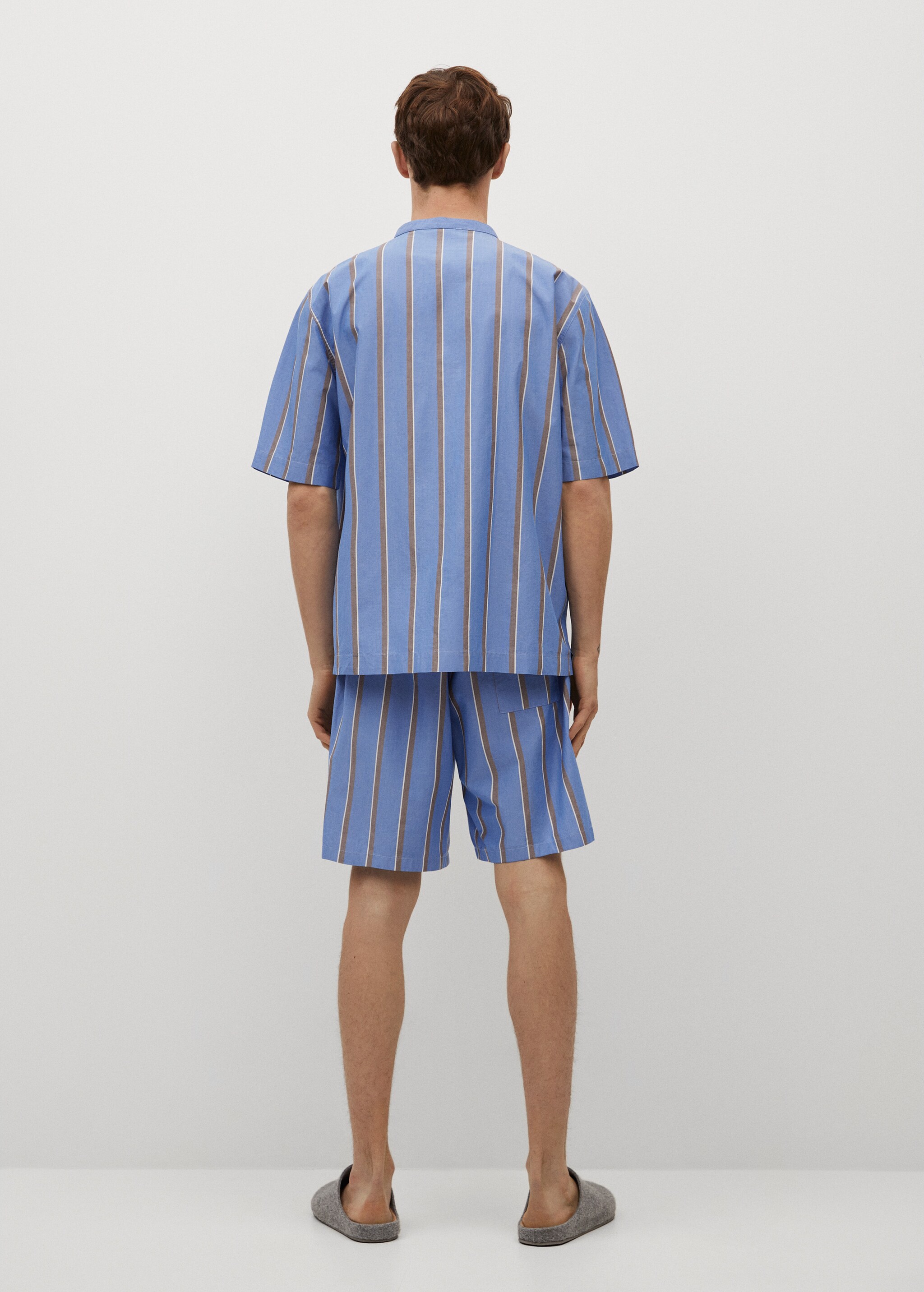 Camisa pijama rayas - Reverso del artículo