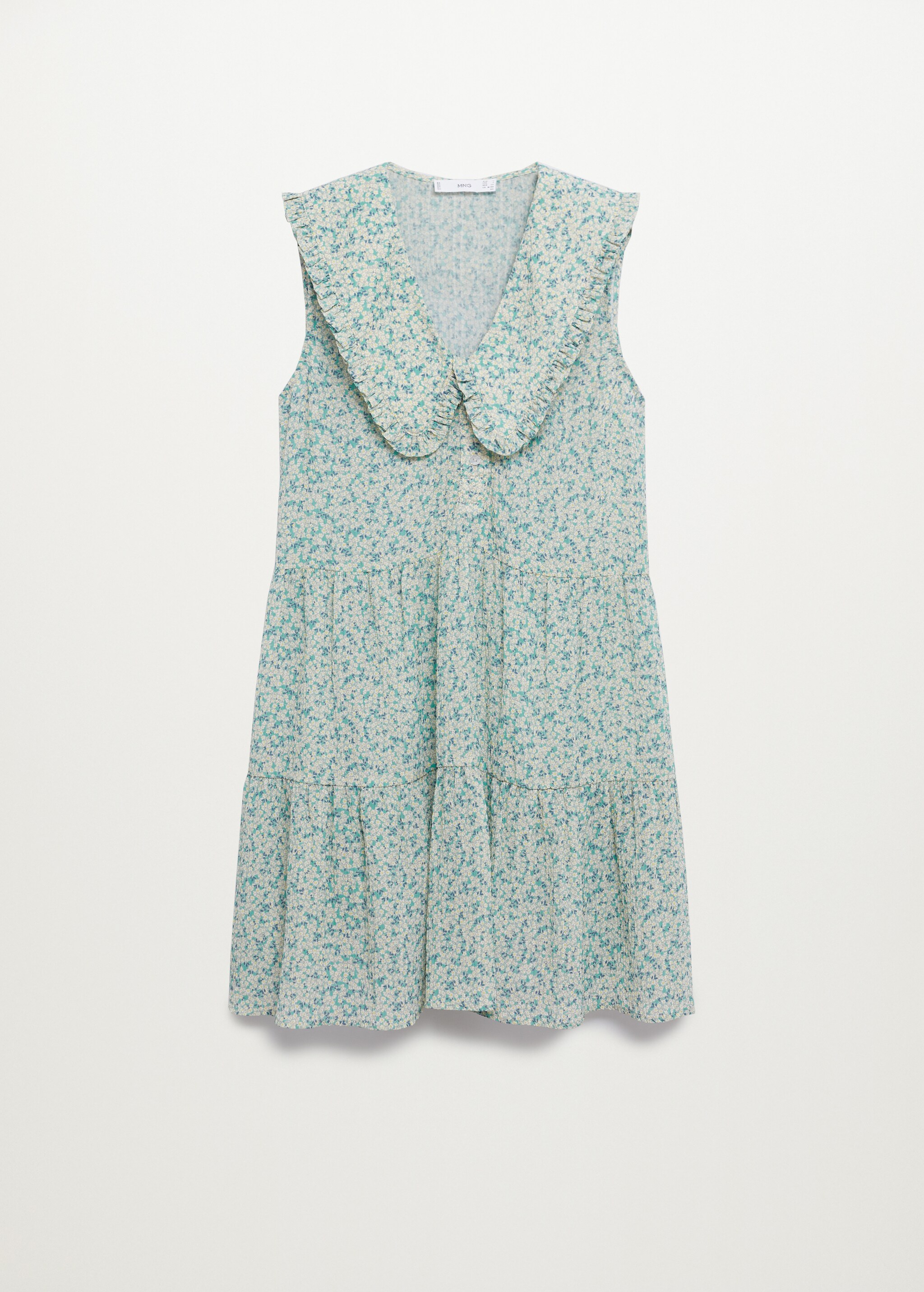Vestido cuello babydoll - Artículo sin modelo