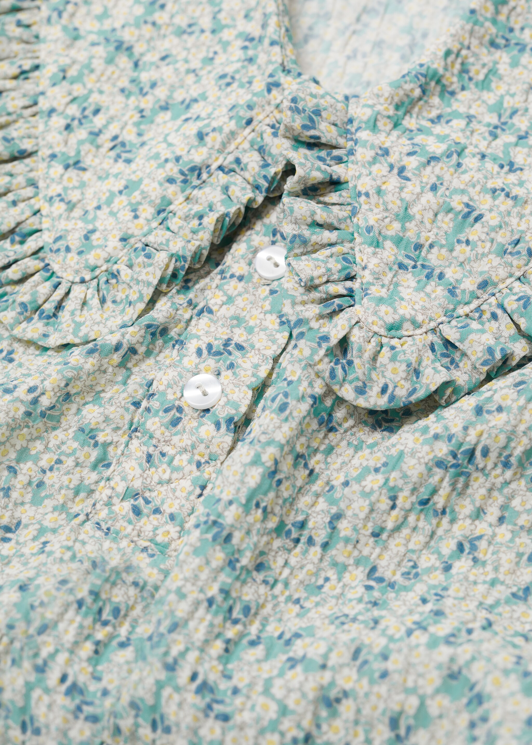 Vestido cuello babydoll - Detalle del artículo 8
