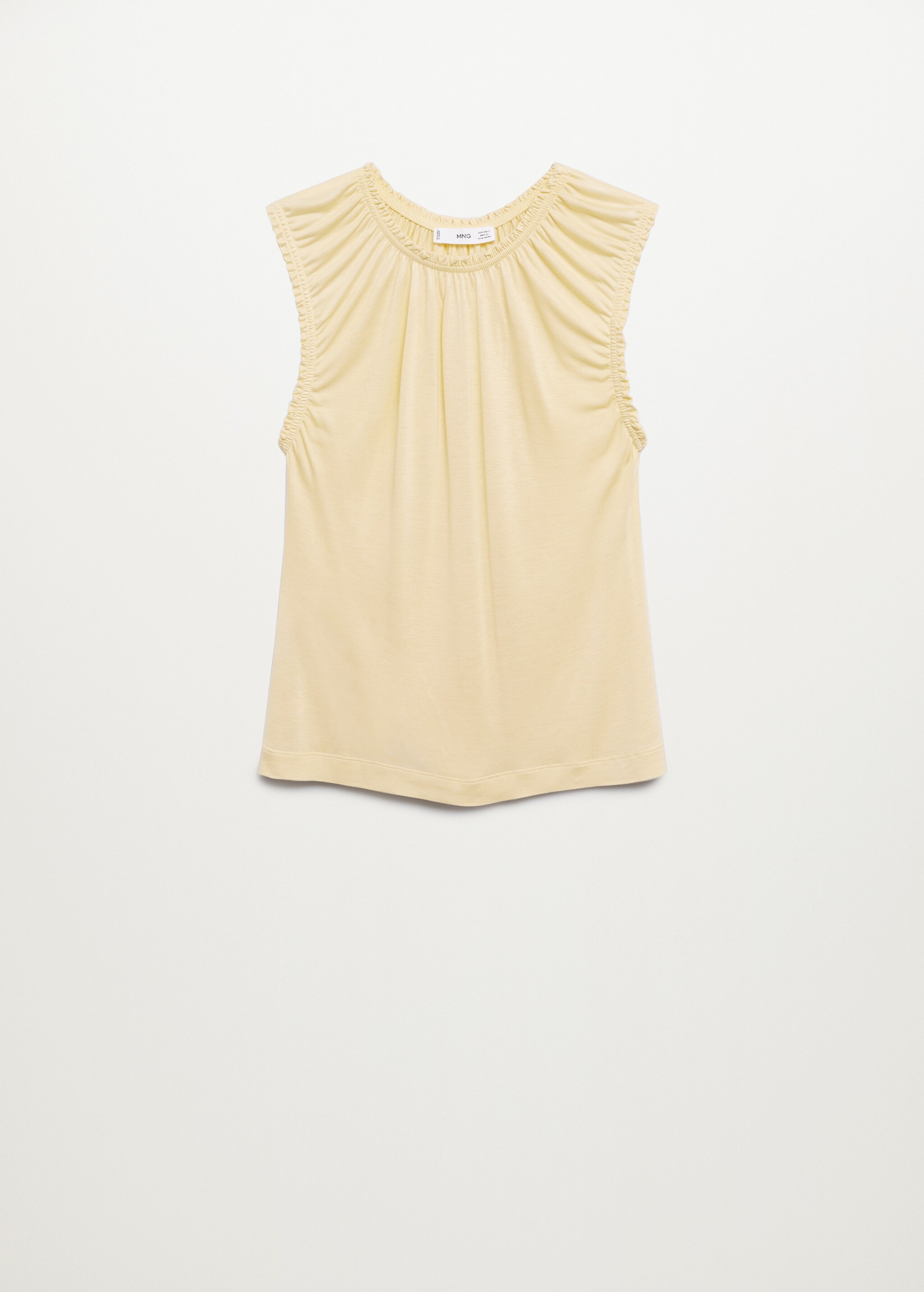 Camiseta detalle plisado - Artículo sin modelo