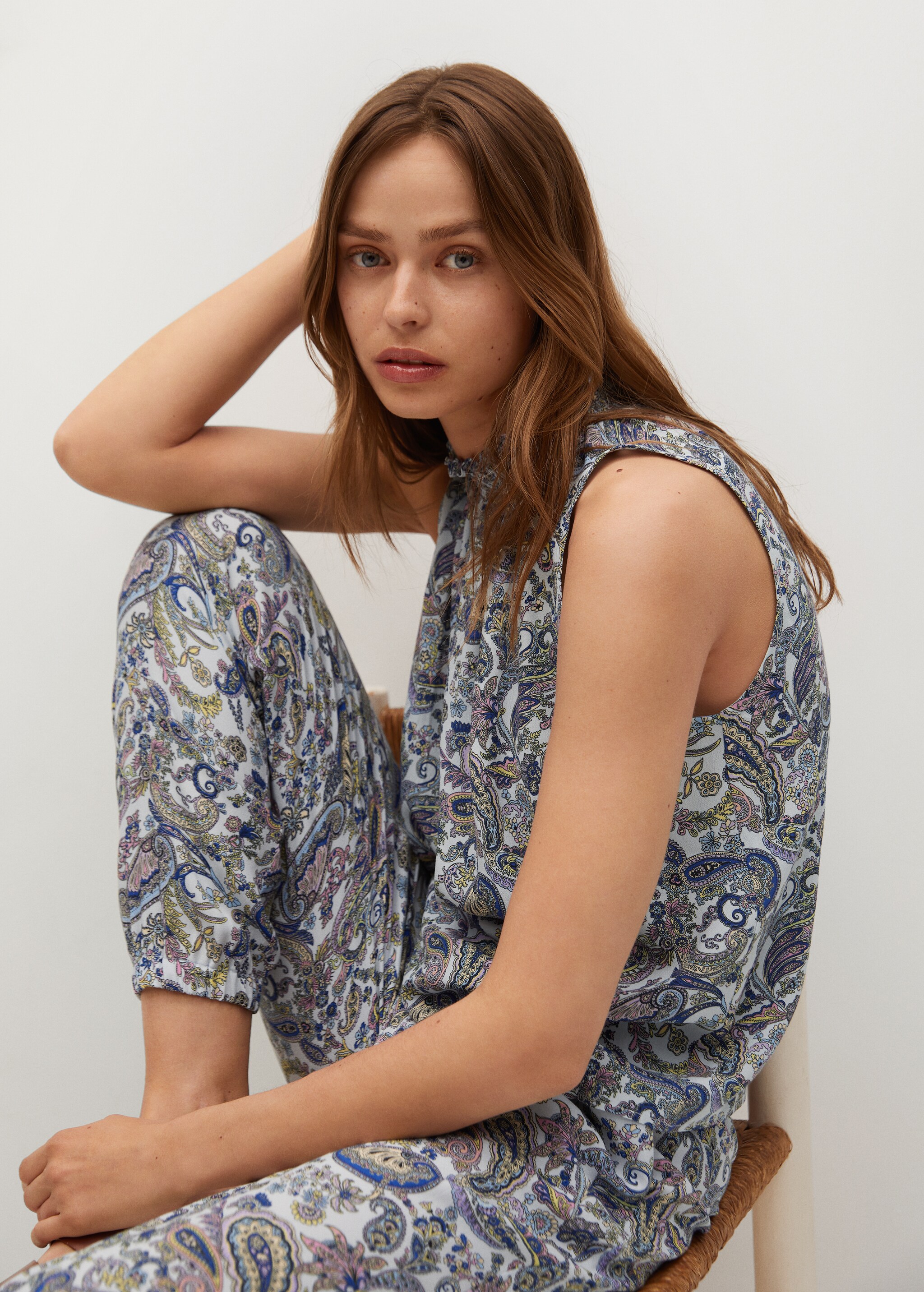 Top paisley halter - Detalle del artículo 2