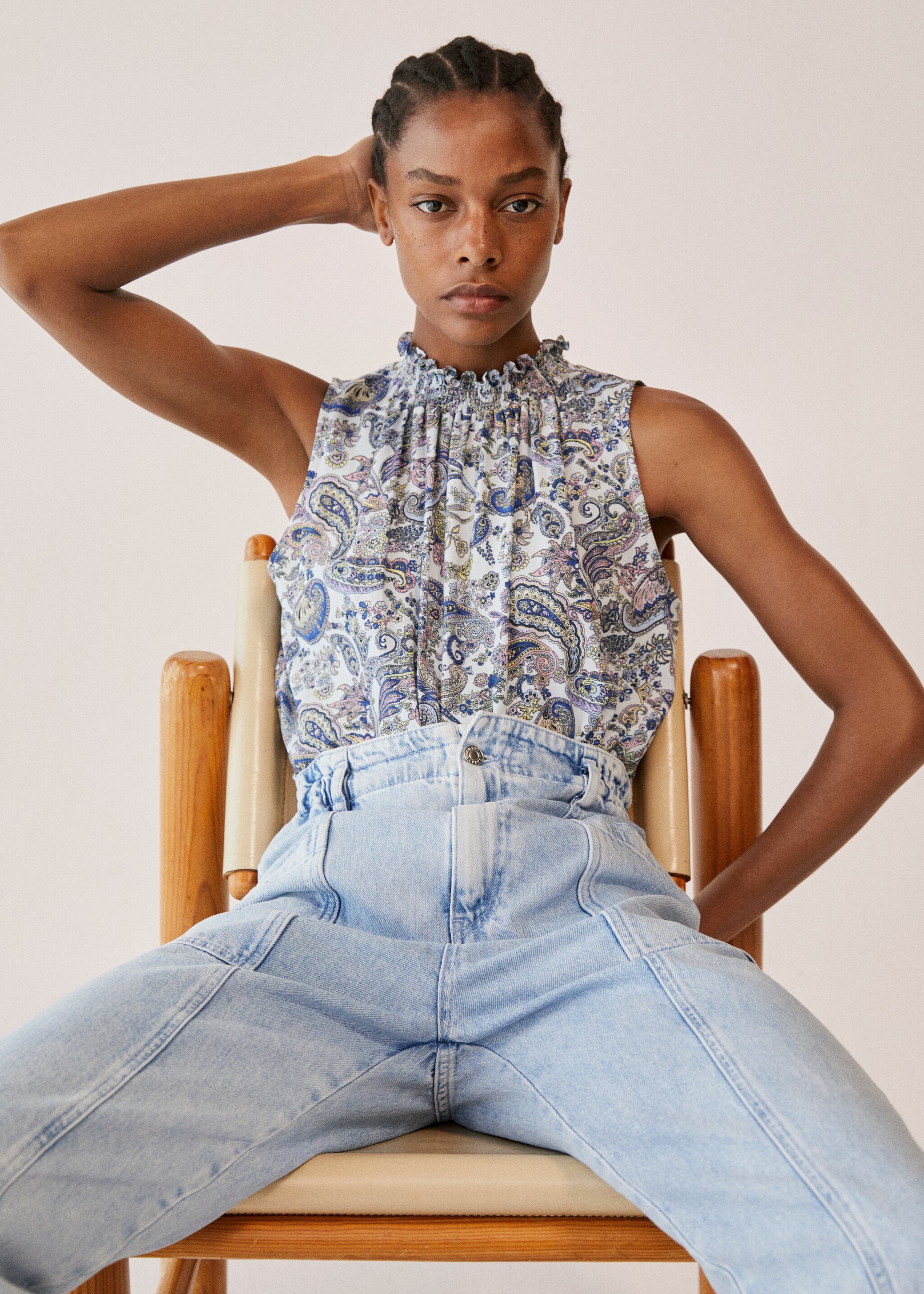 Top paisley halter - Detalle del artículo 5