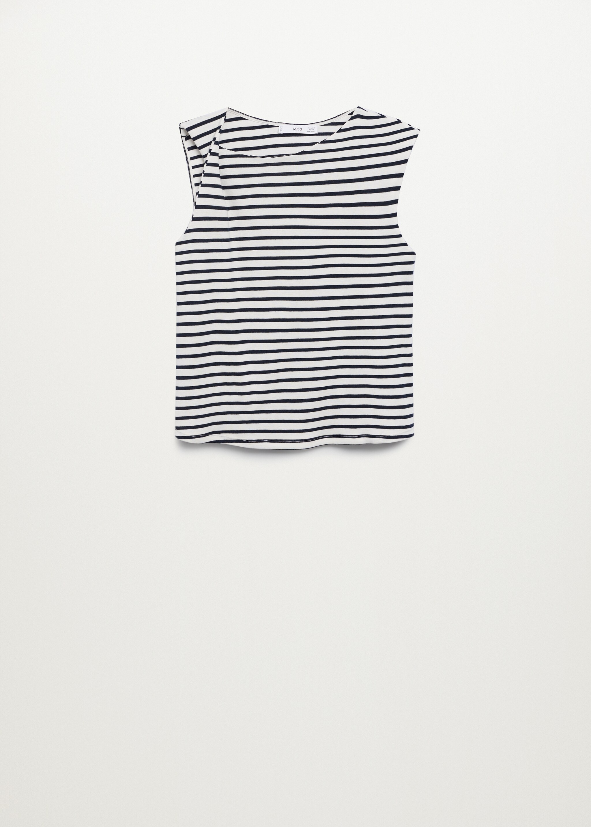 Camiseta rayas detalle cruzado - Artículo sin modelo