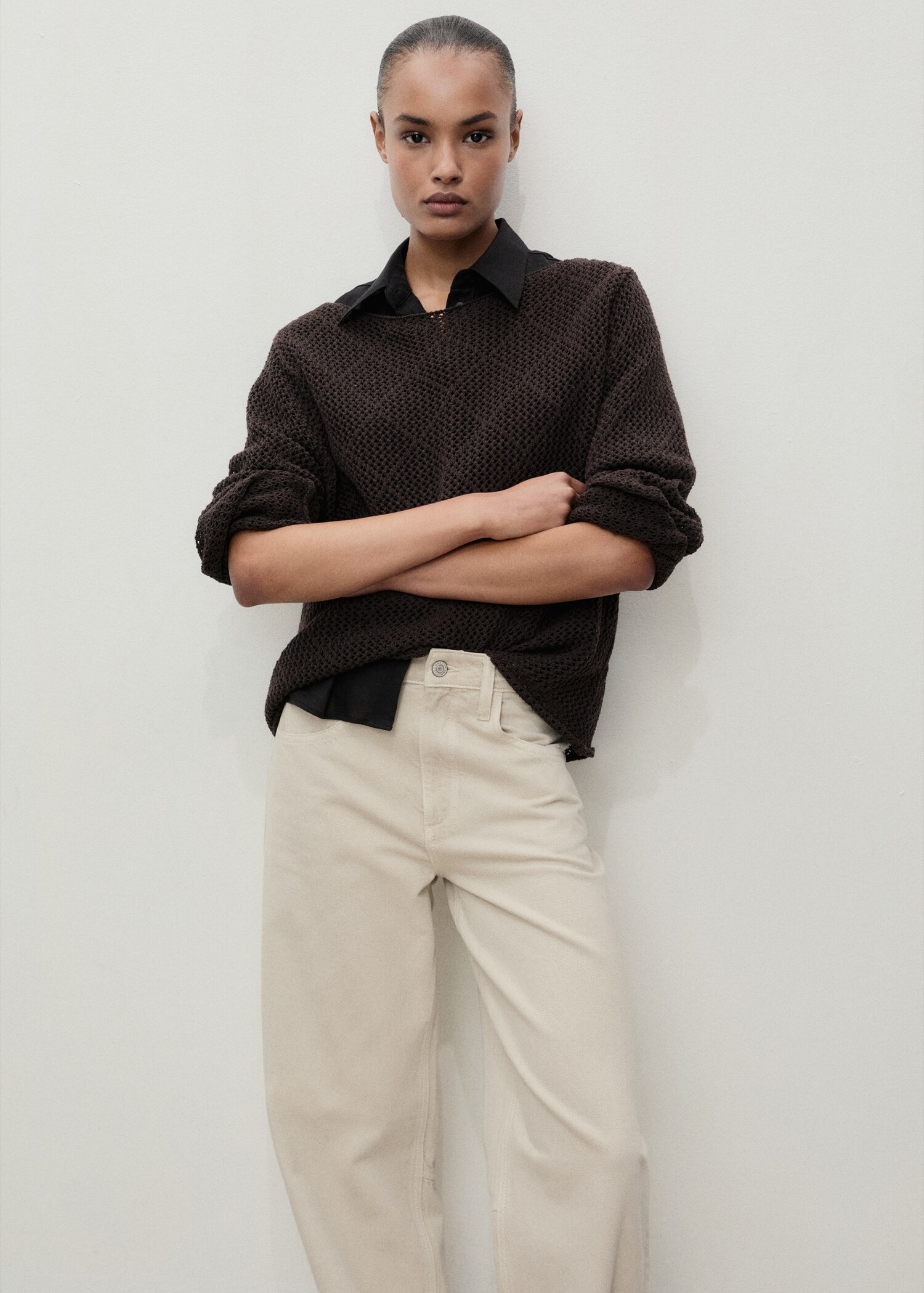 High-waist ballonjeans - Detail van het artikel 1