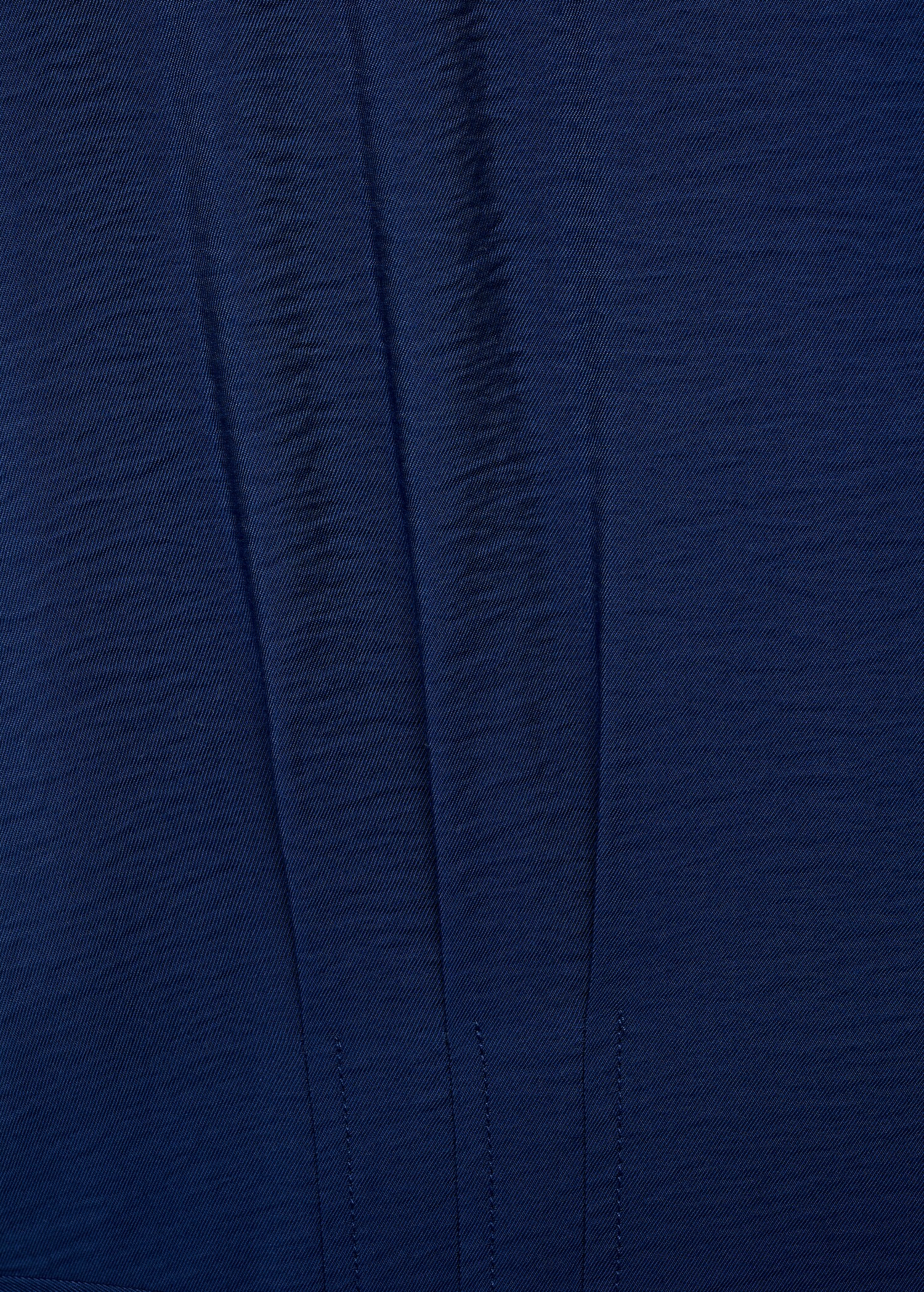 Printed long jumpsuit with belt - Details of the article 0