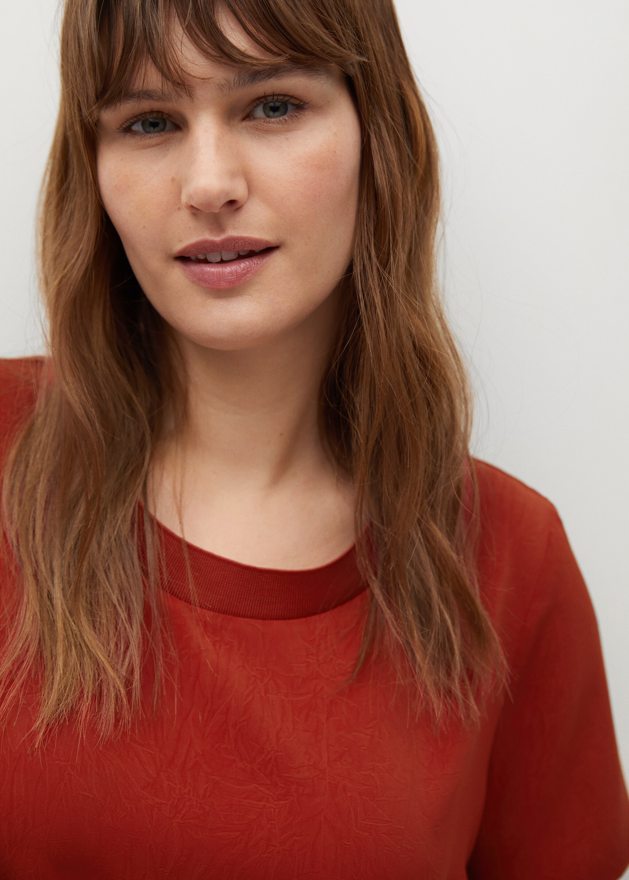 Blusa efecto arrugado - Detalle del artículo 1