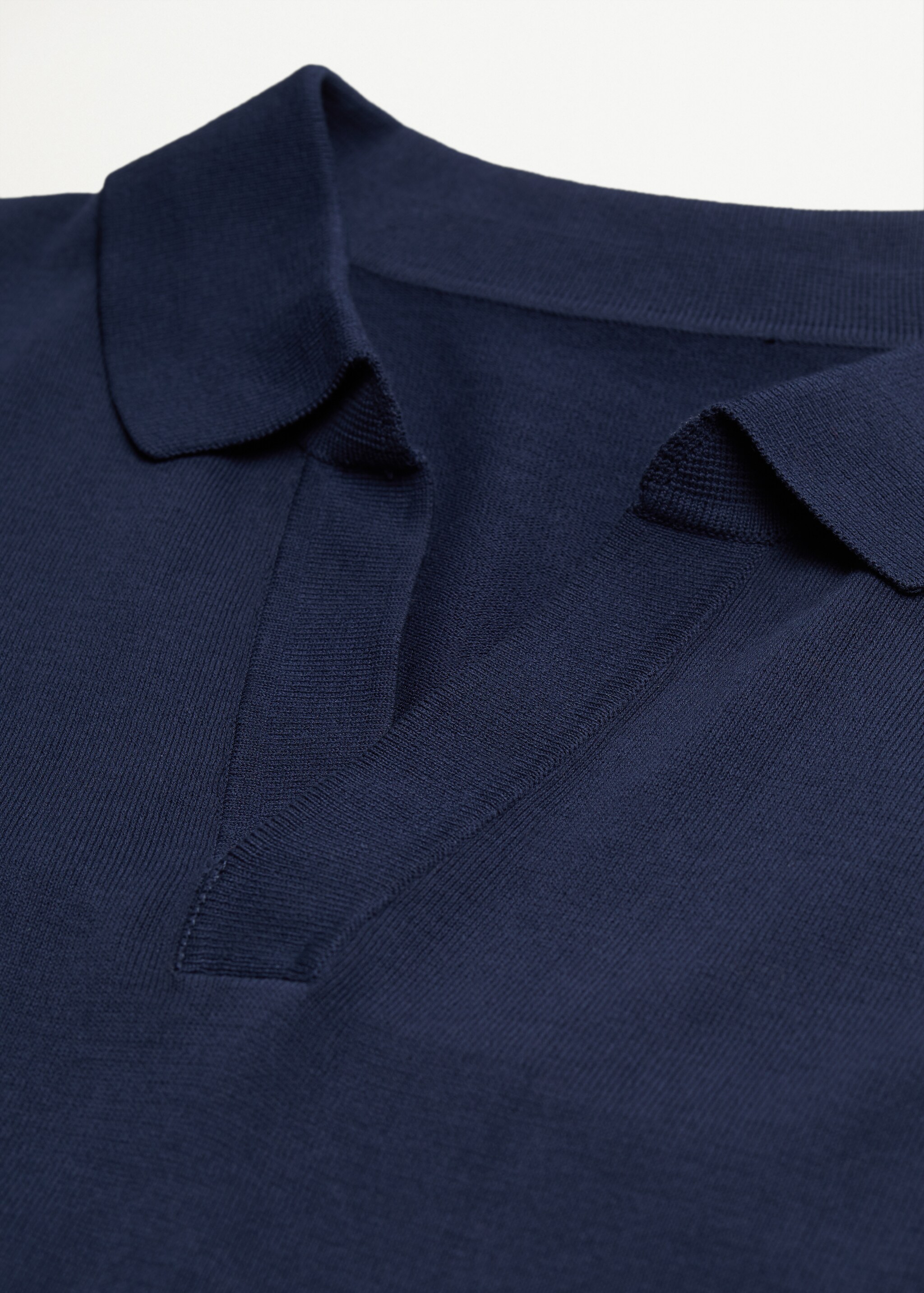 Bavlněná úpletová polokošile - Detail zboží 8