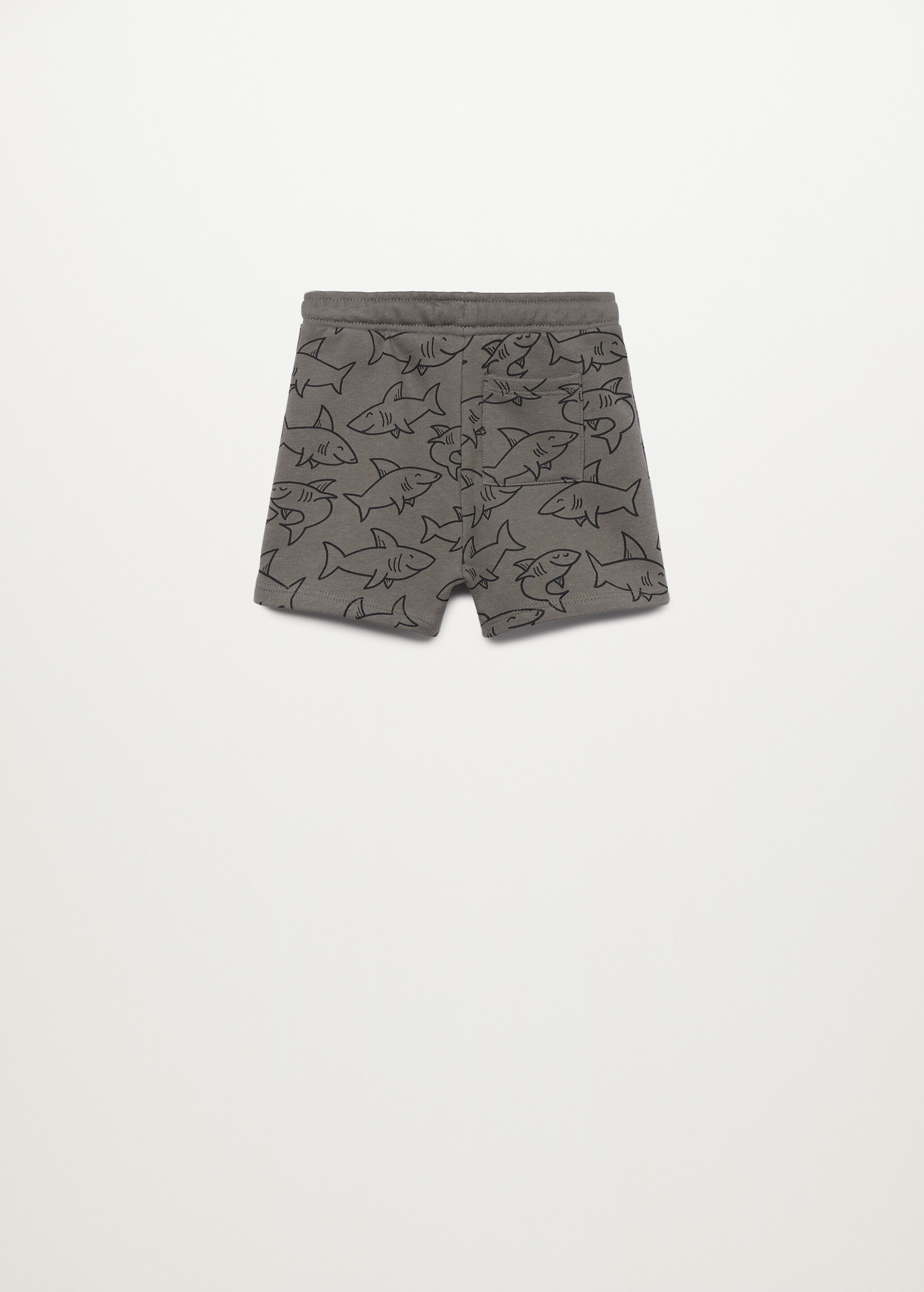 Short algodón estampado - Reverso del artículo