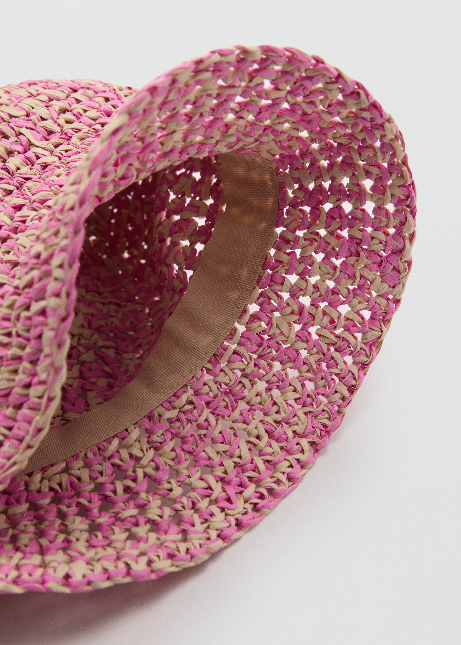 Chapeau raphia - Plan moyen