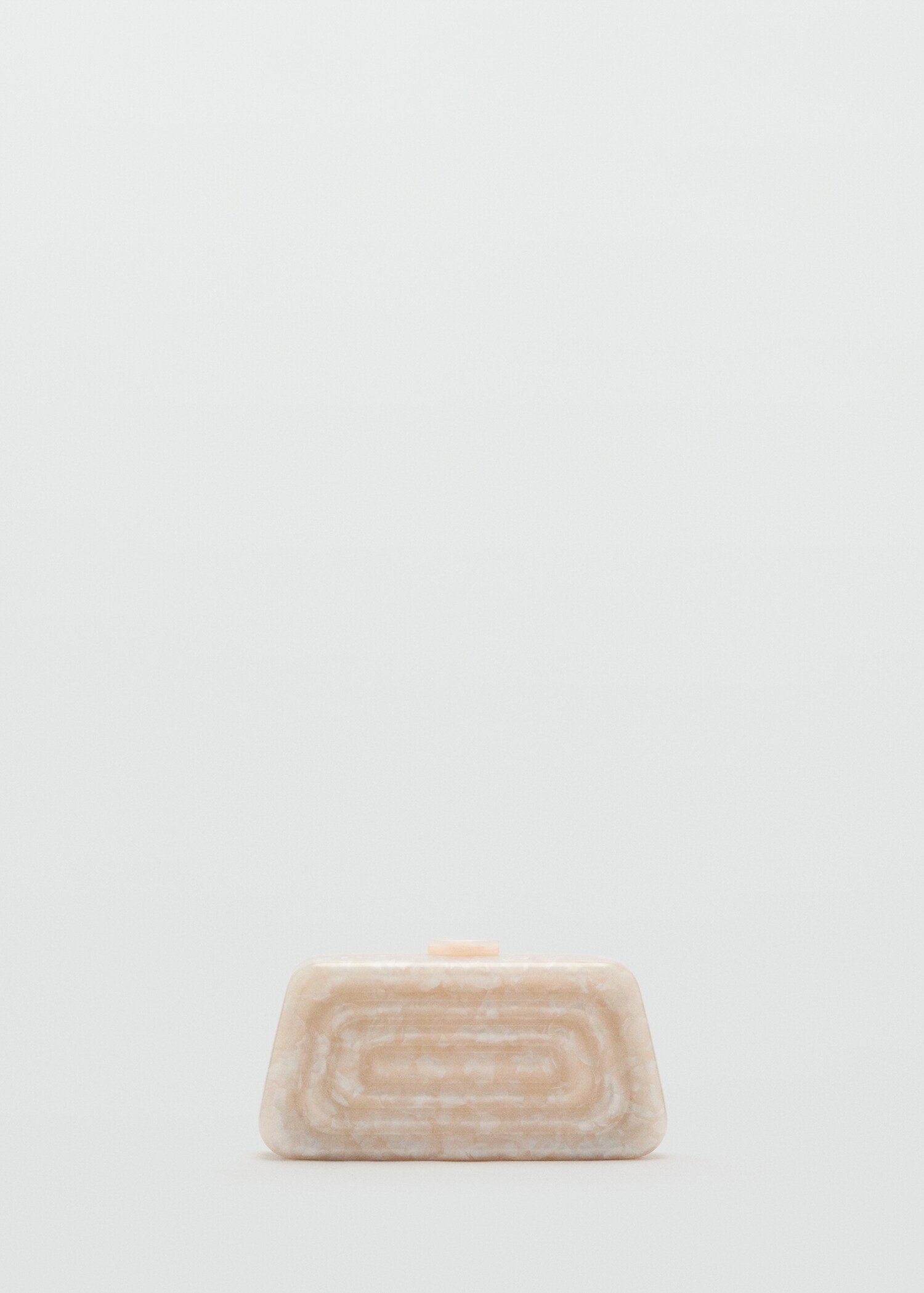 Pearl-effect clutch bag - Article without model