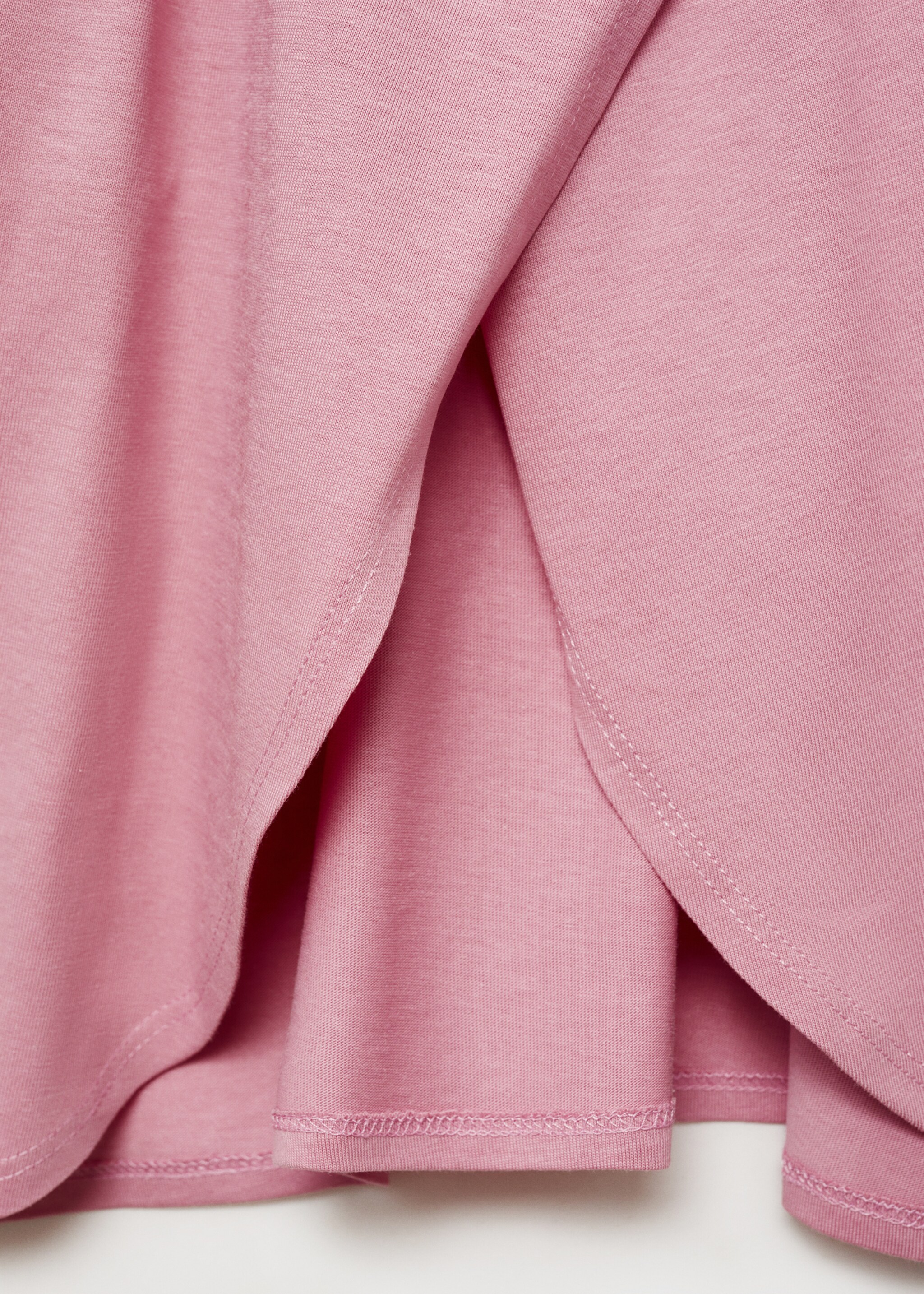 Crossover back T-shirt - Details of the article 0, Strawberry. Ref: 87047690-00.