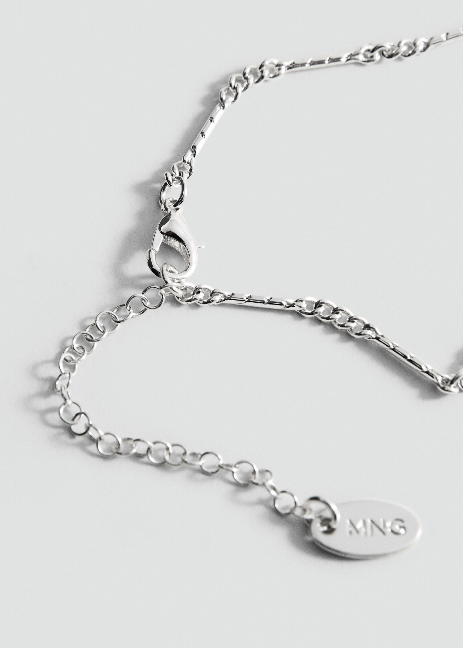 Double pearl chain necklace - Details of the article 1