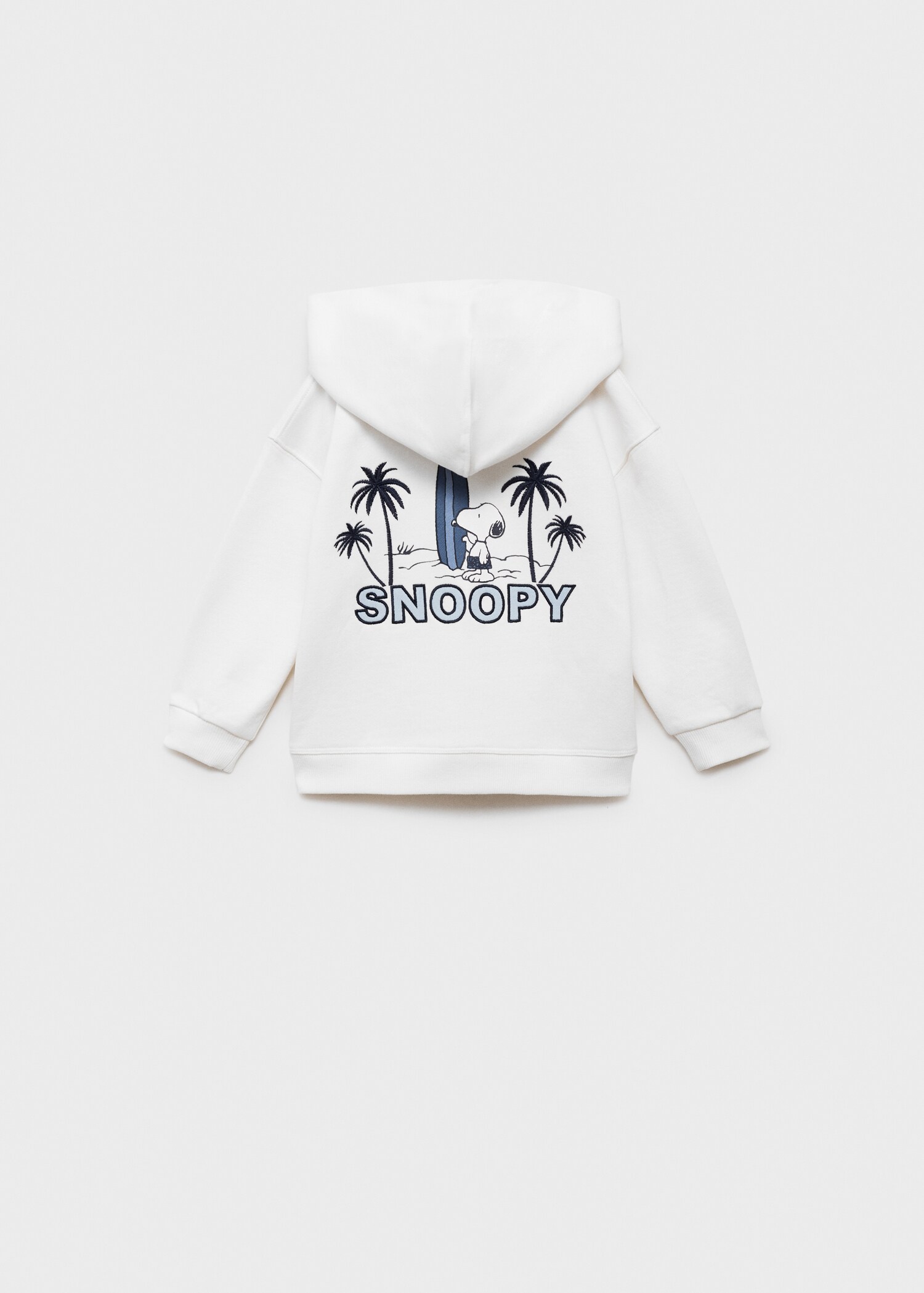 Snoopy cotton sweatshirt - Reverse of the article