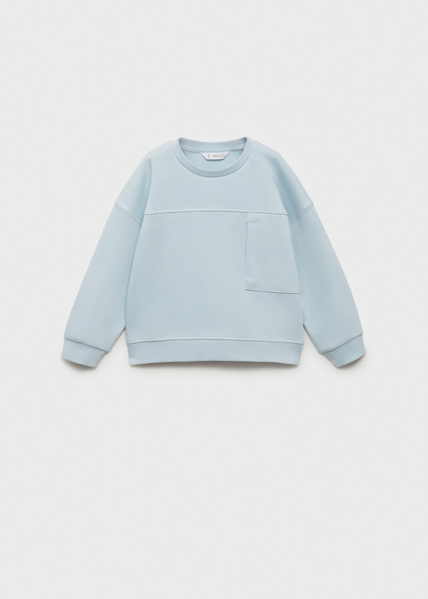 Sweat-shirt coton à poche - Article sans modèle