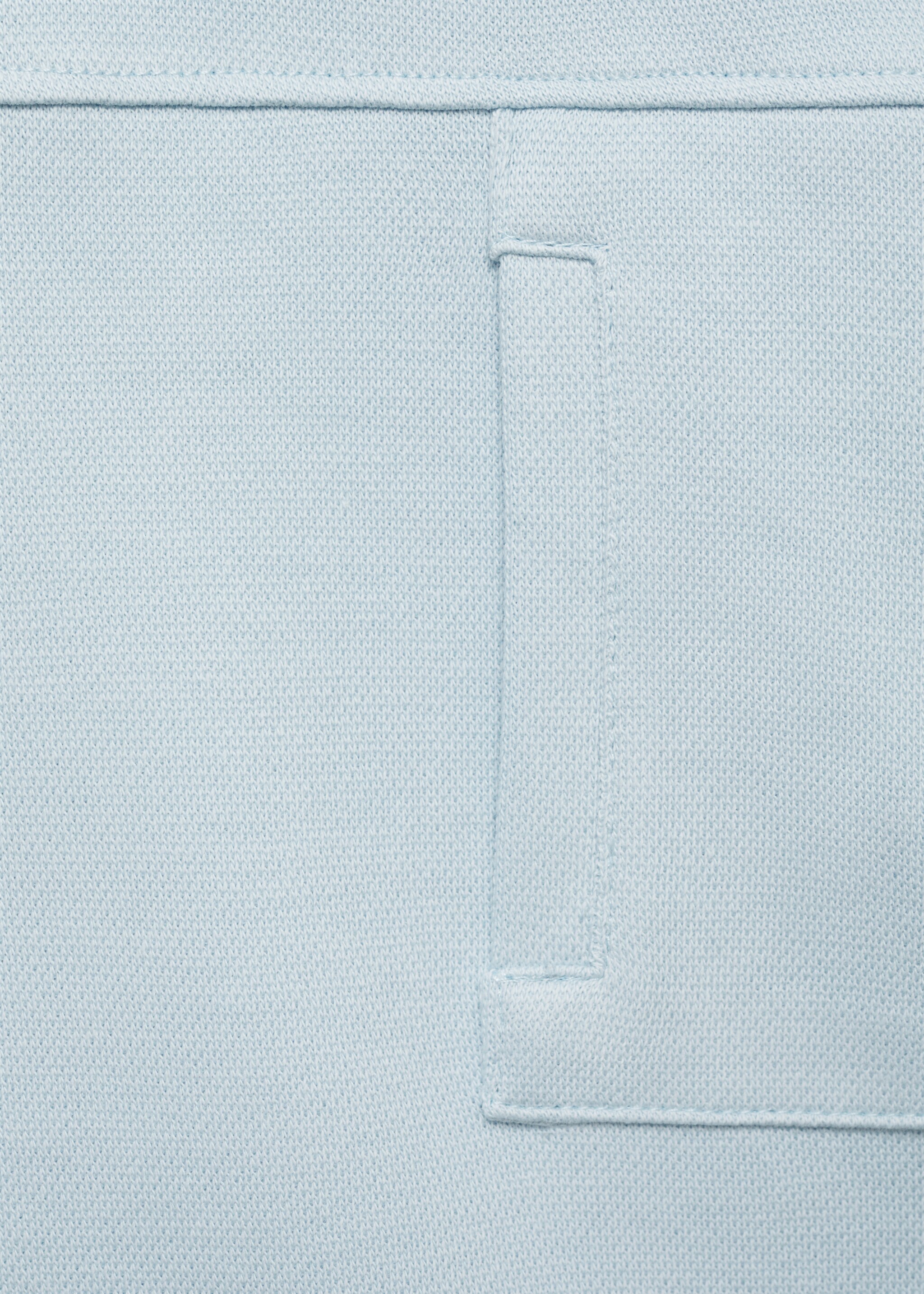 Sweat-shirt coton à poche - Détail de l'article 8, Bleu ciel. Ref: 87047705-00.